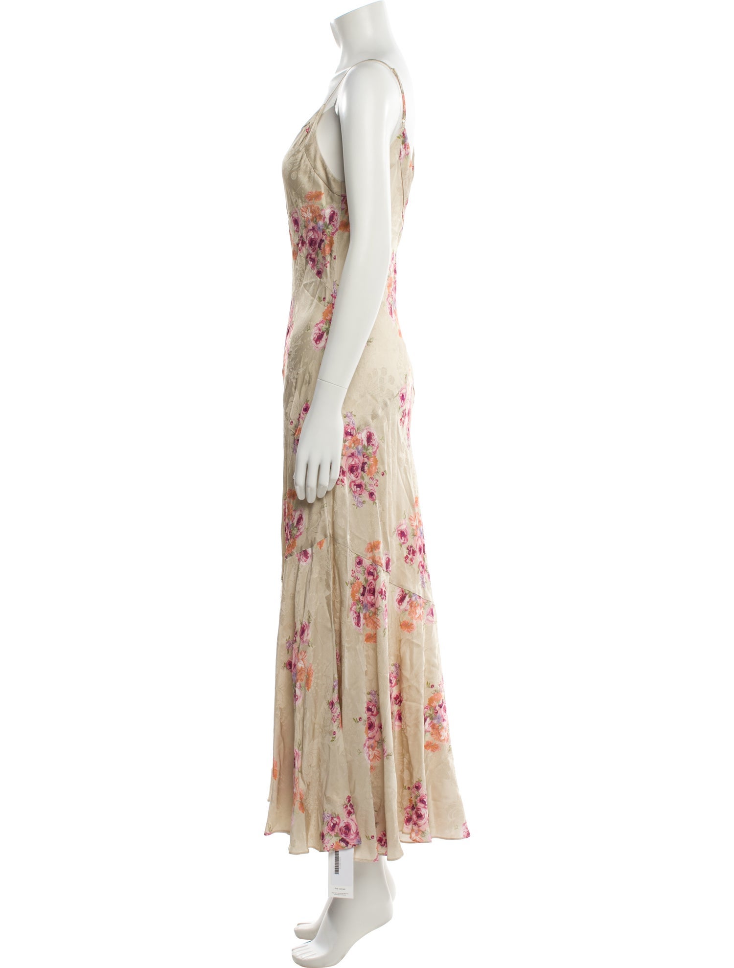 LoveShackFancy Floral Print Long Dress