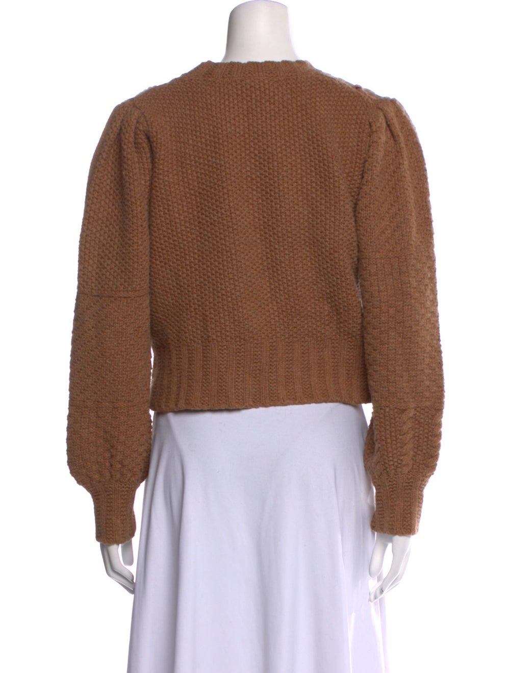 LoveShackFancy Patterned Crew Neck Sweater - image 3