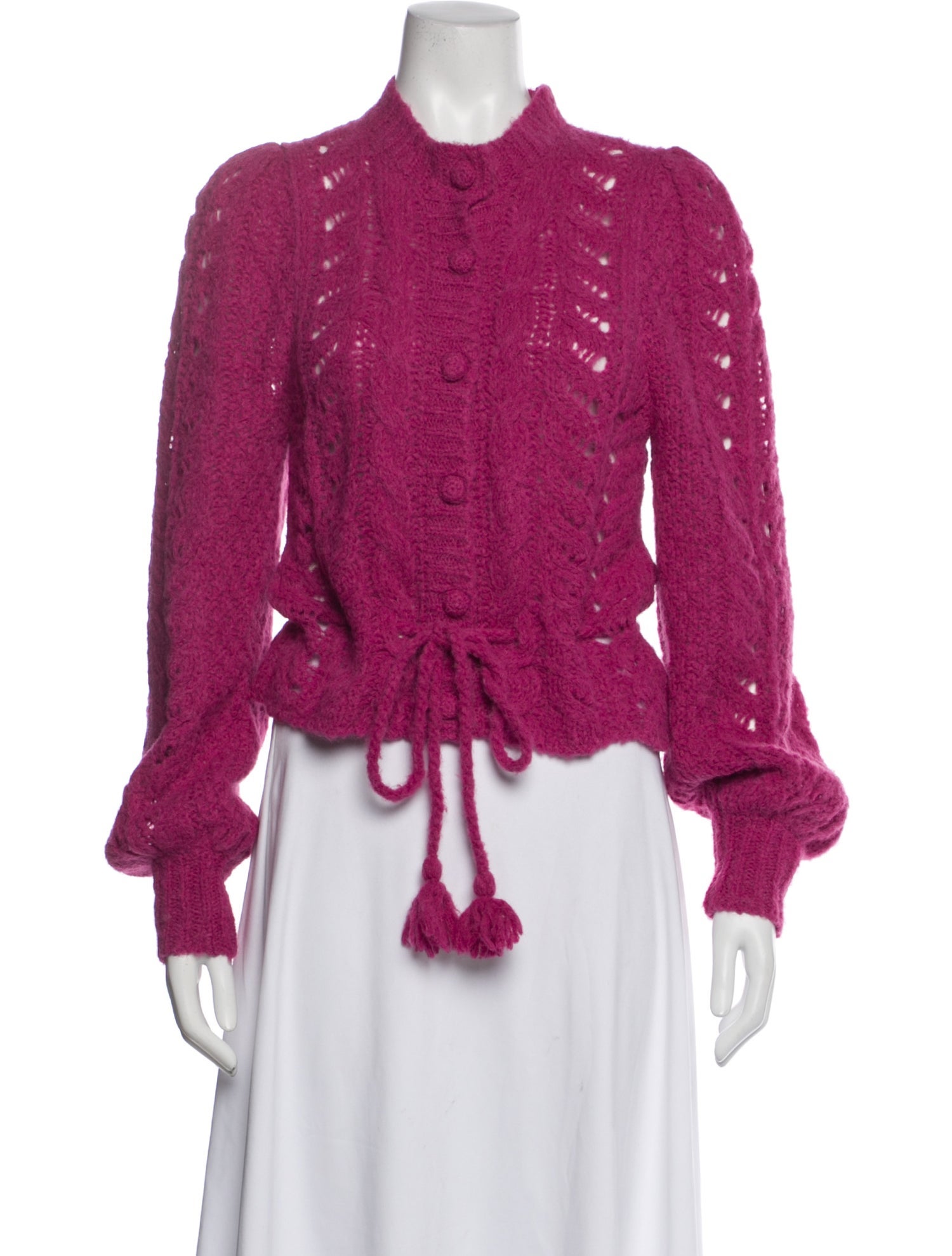 LoveShackFancy Mock Neck Sweater