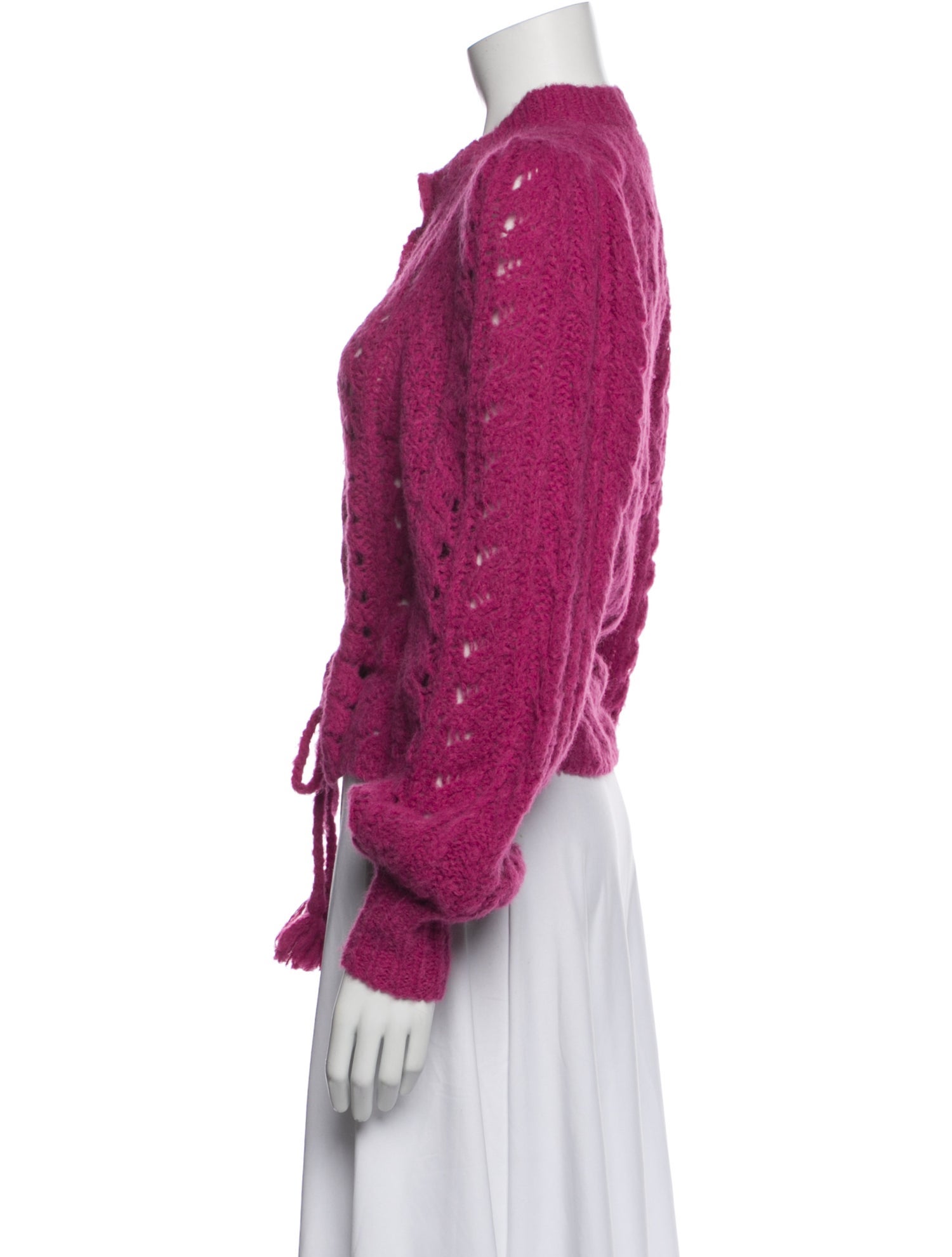 LoveShackFancy Mock Neck Sweater