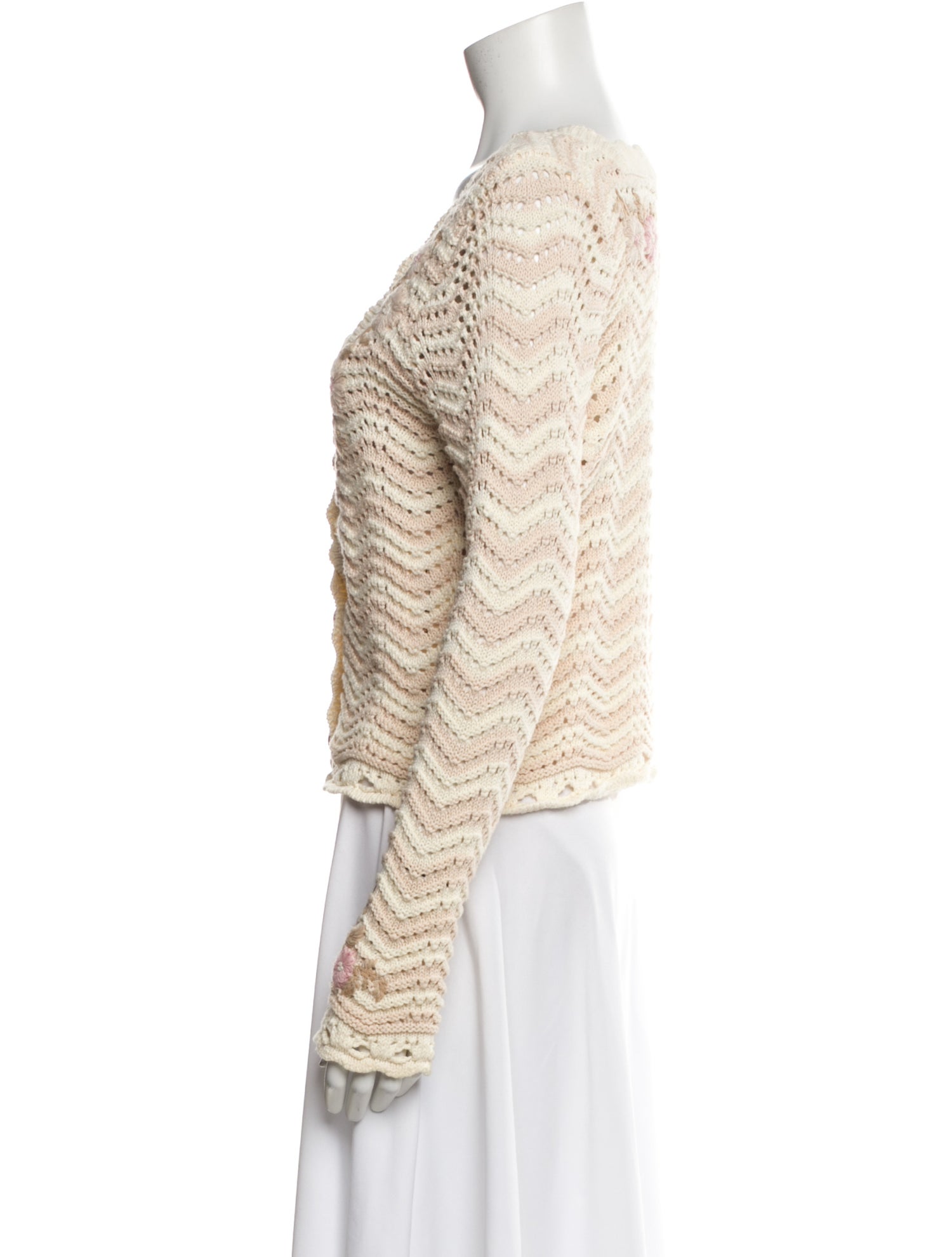 LoveShackFancy Scoop Neck Sweater