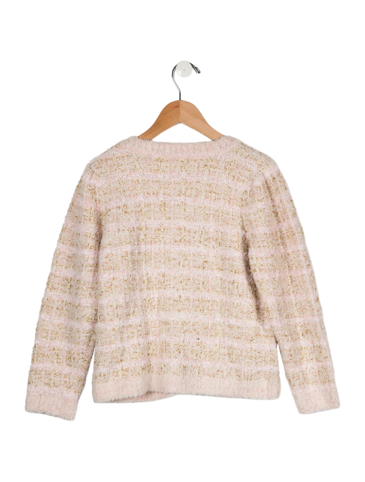 LoveShackFancy Kids Girls' Pink Cardigan w/Tags