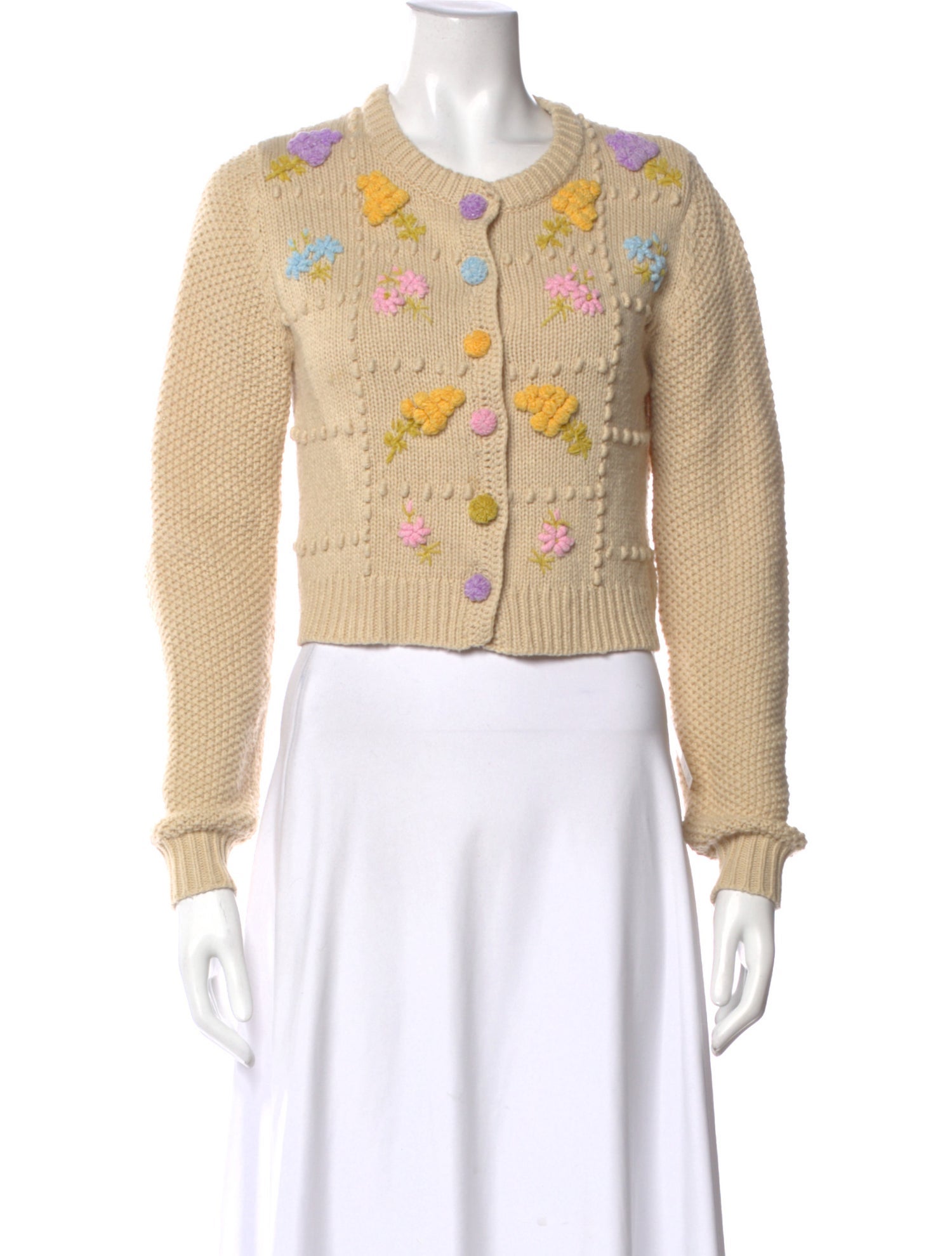 LoveShackFancy Crew Neck Sweater