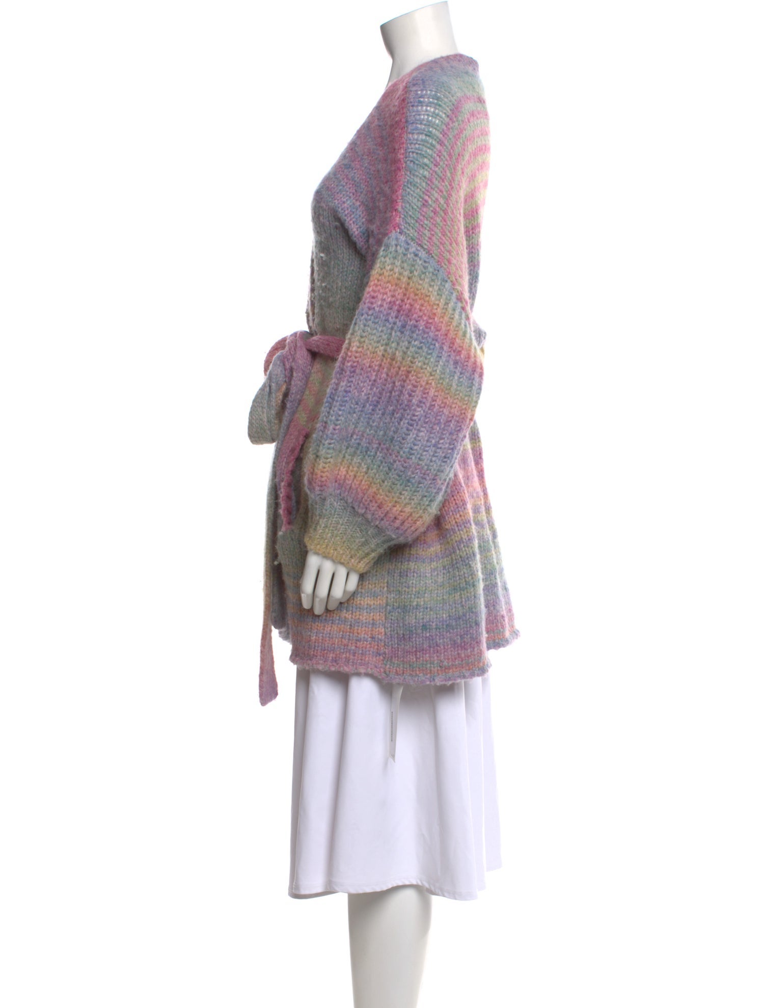 LoveShackFancy Merino Wool Printed Sweater