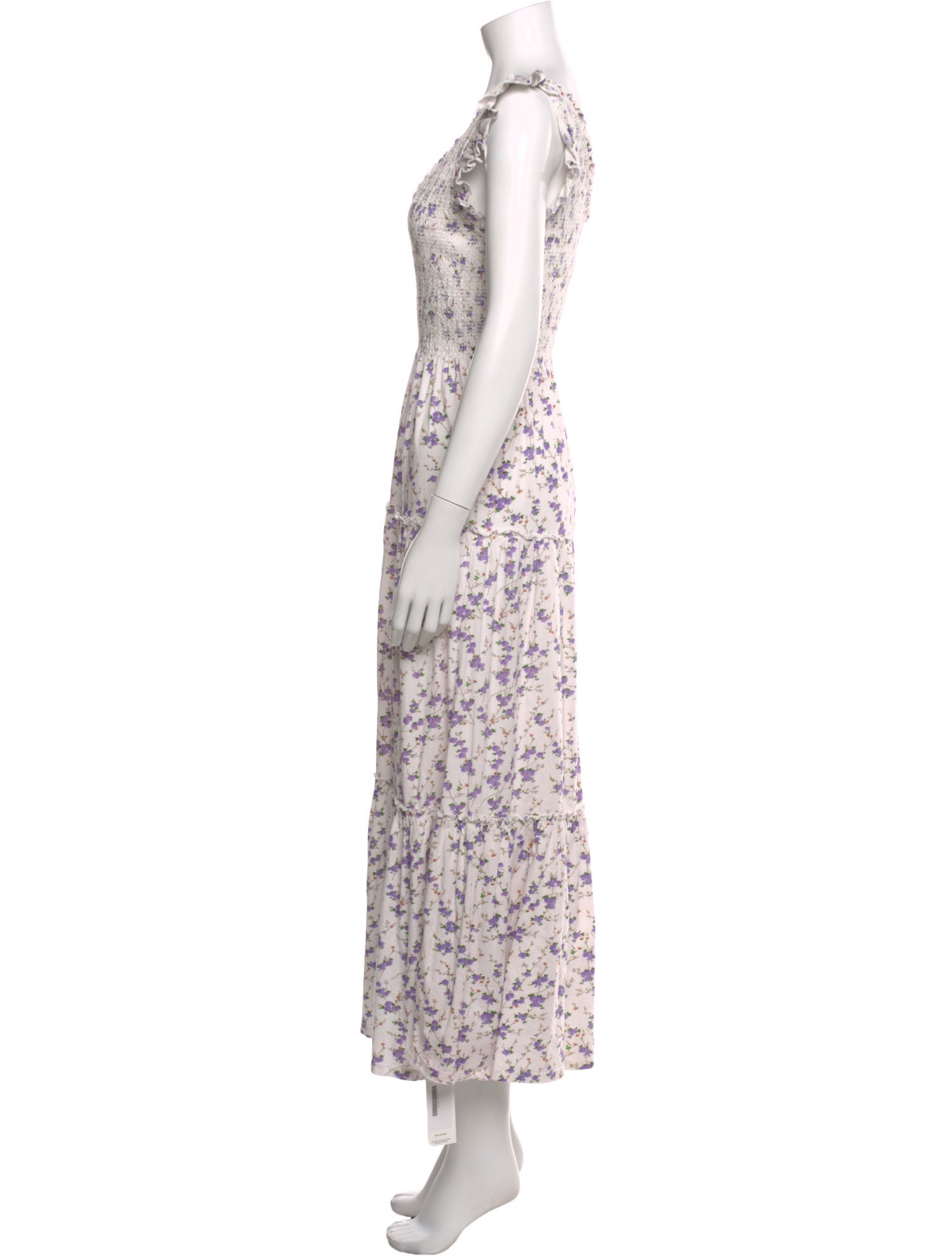 LoveShackFancy Floral Print Long Dress w/ Tags