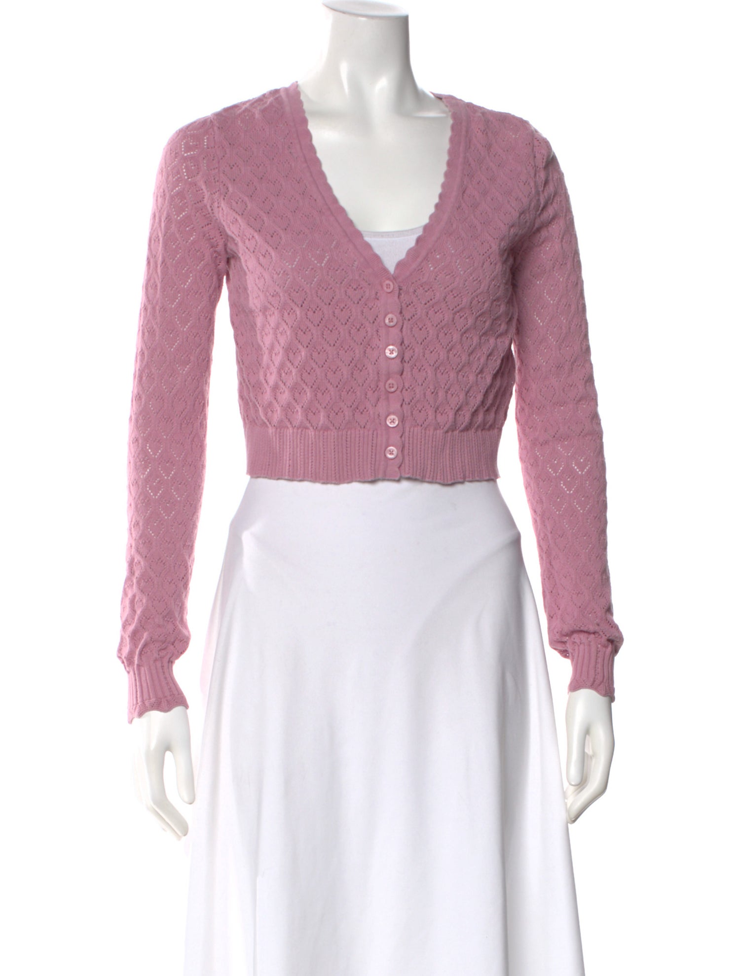 LoveShackFancy V-Neck Sweater