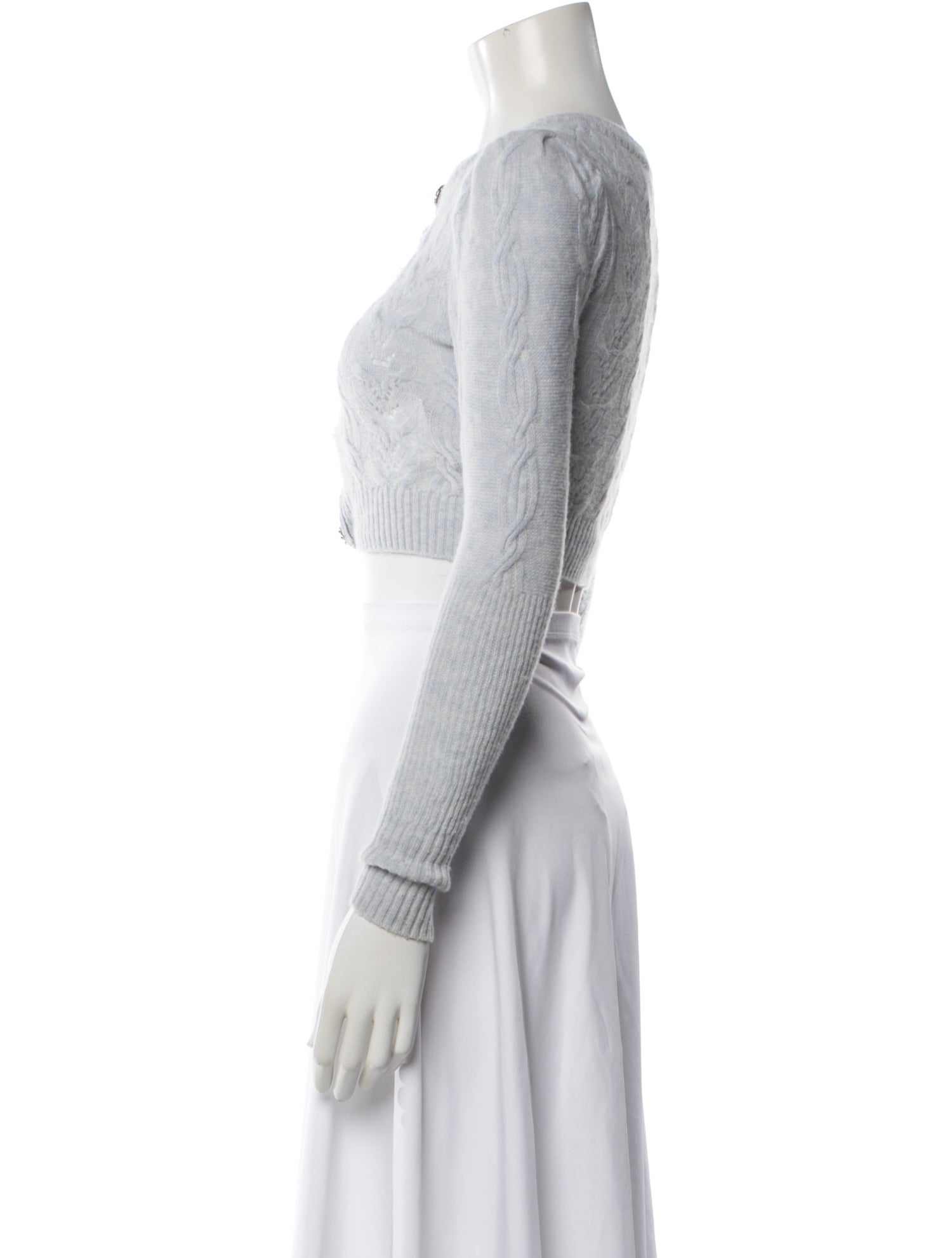 LoveShackFancy Wool Crew Neck Sweater