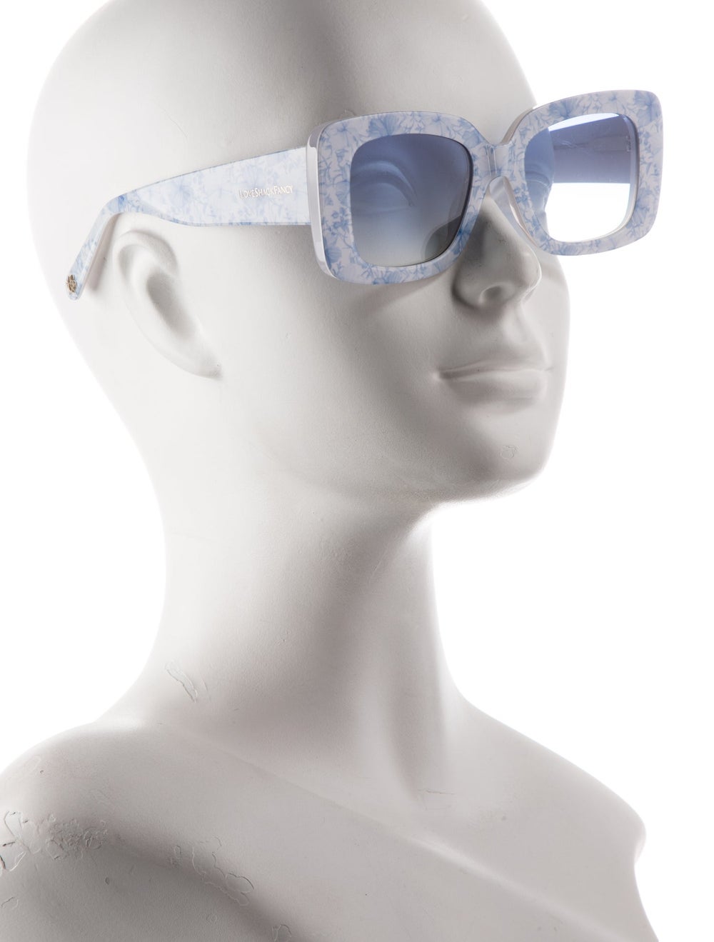 LoveShackFancy Square Gradient Sunglasses - image 3