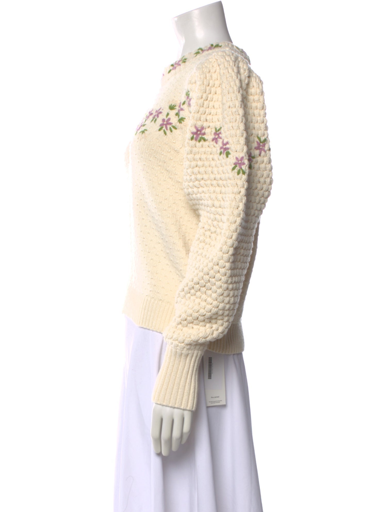 LoveShackFancy Crew Neck Sweater