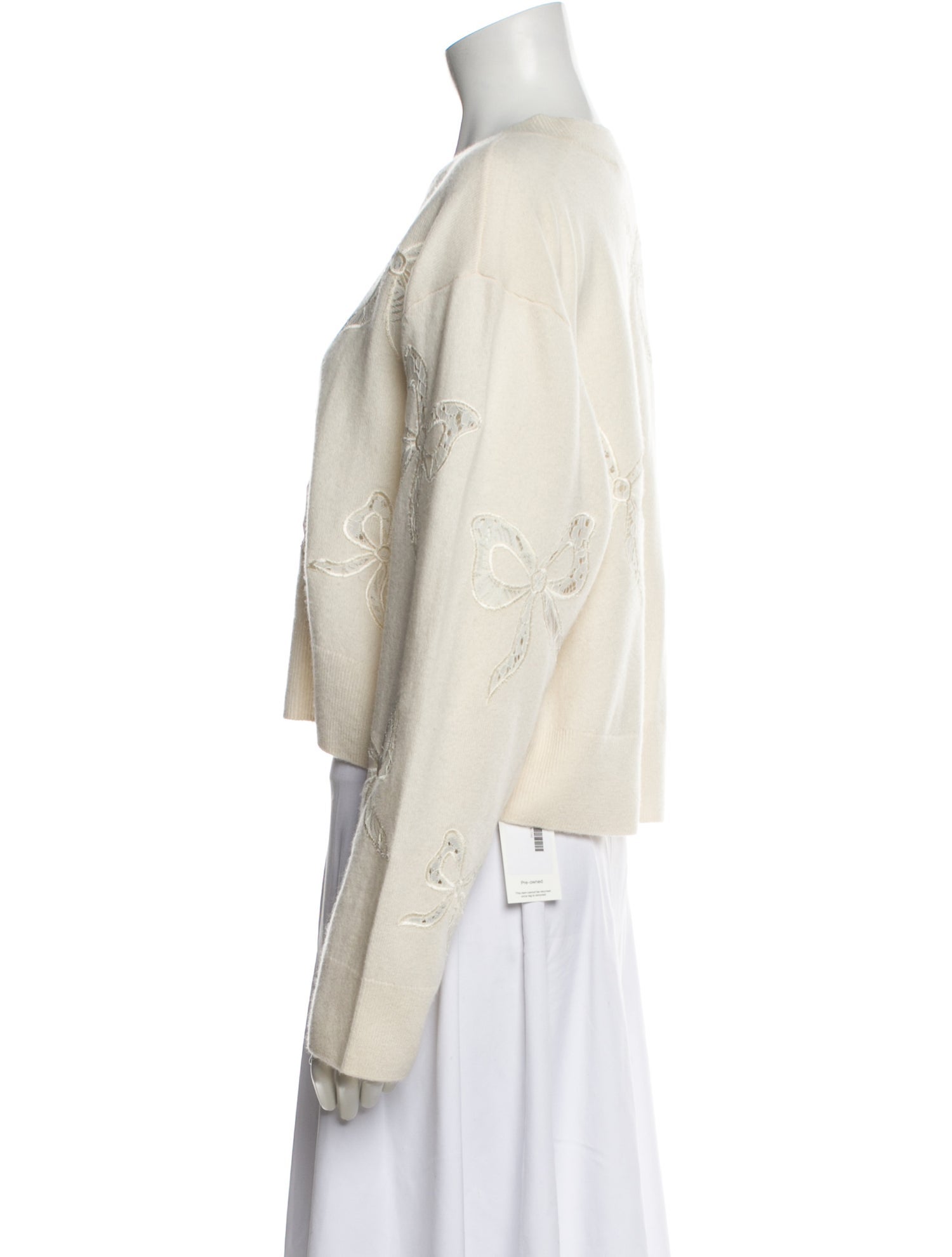 LoveShackFancy Wool Printed Sweater