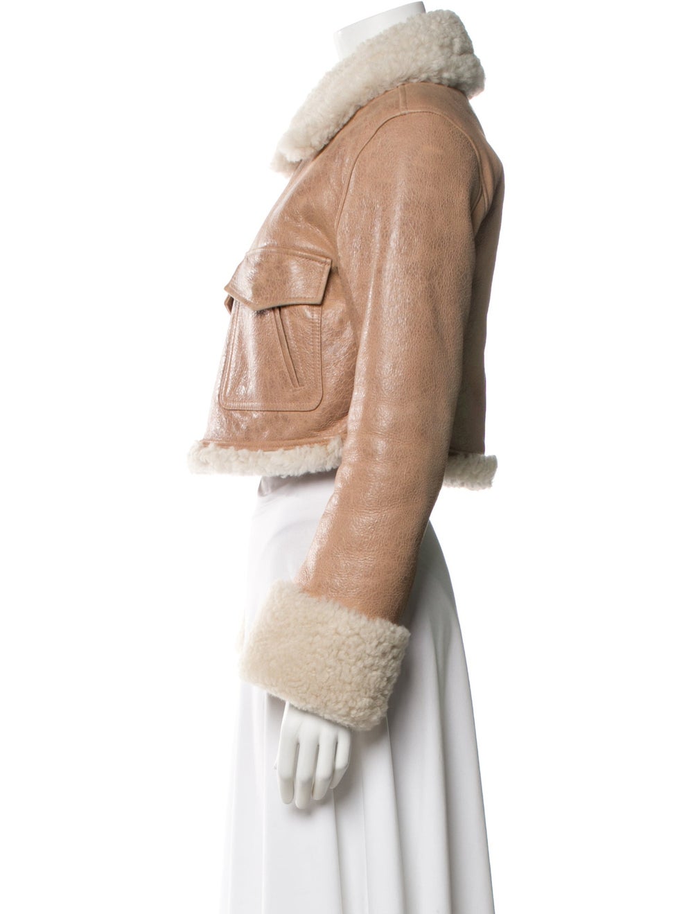 LoveShackFancy Shearling Fur Jacket - image 2