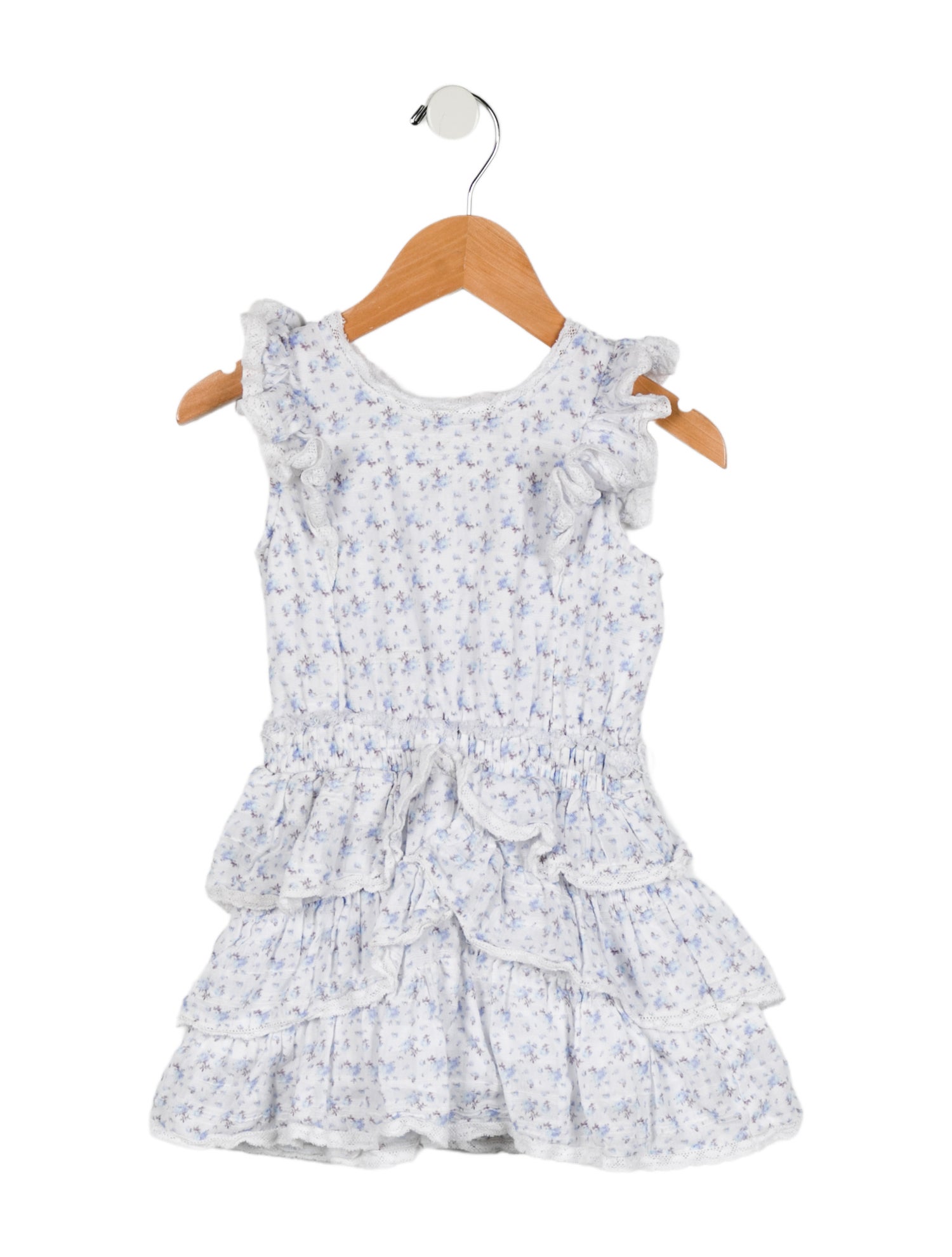 LoveShackFancy Girls' Sleeveless Dress