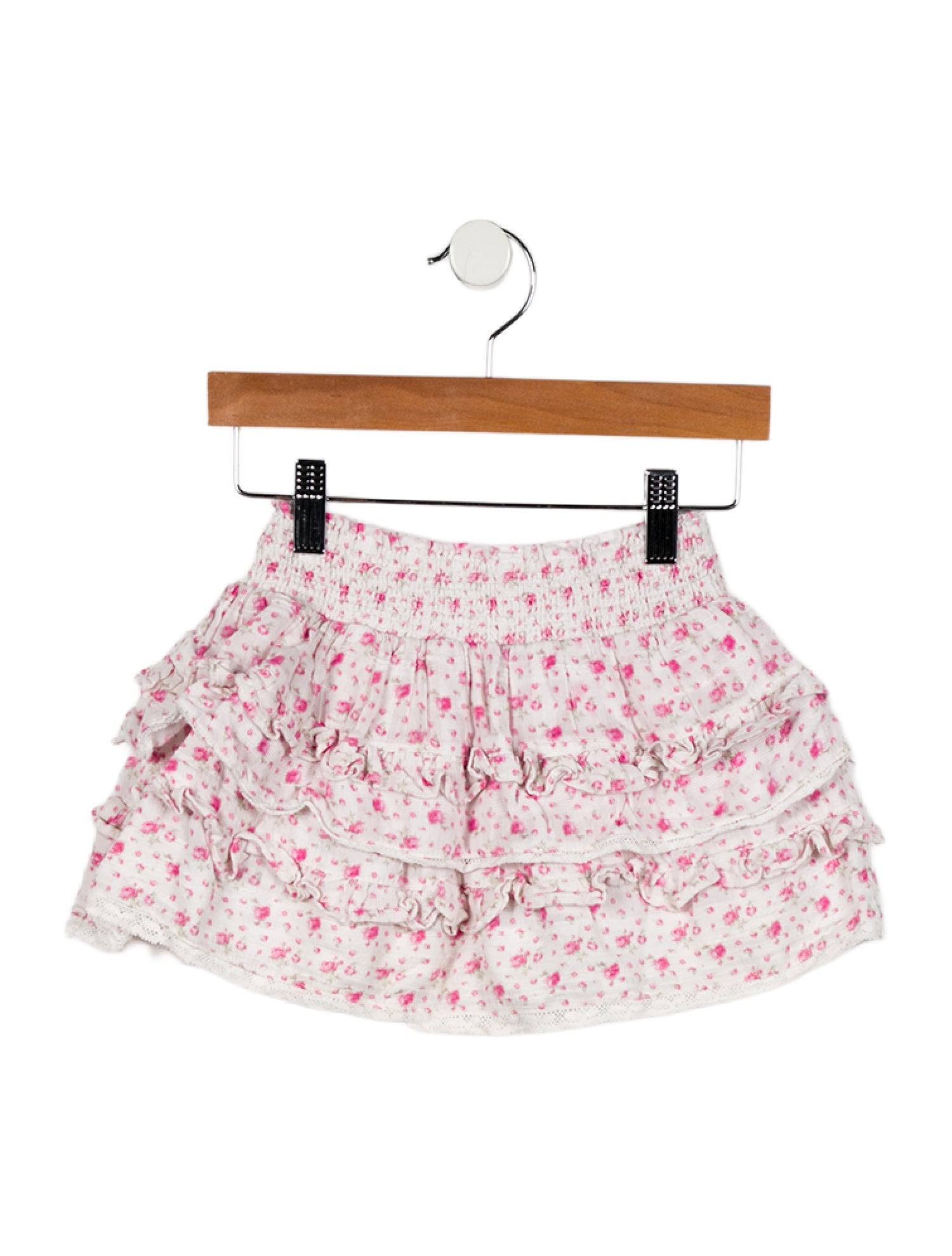 LoveShackFancy Girls' ruffle Skirt