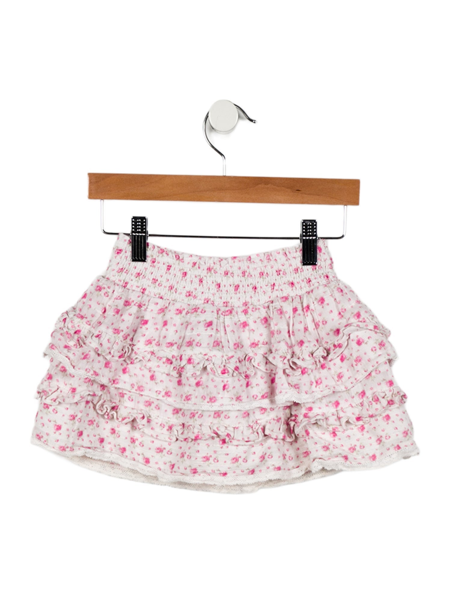 LoveShackFancy Girls' ruffle Skirt