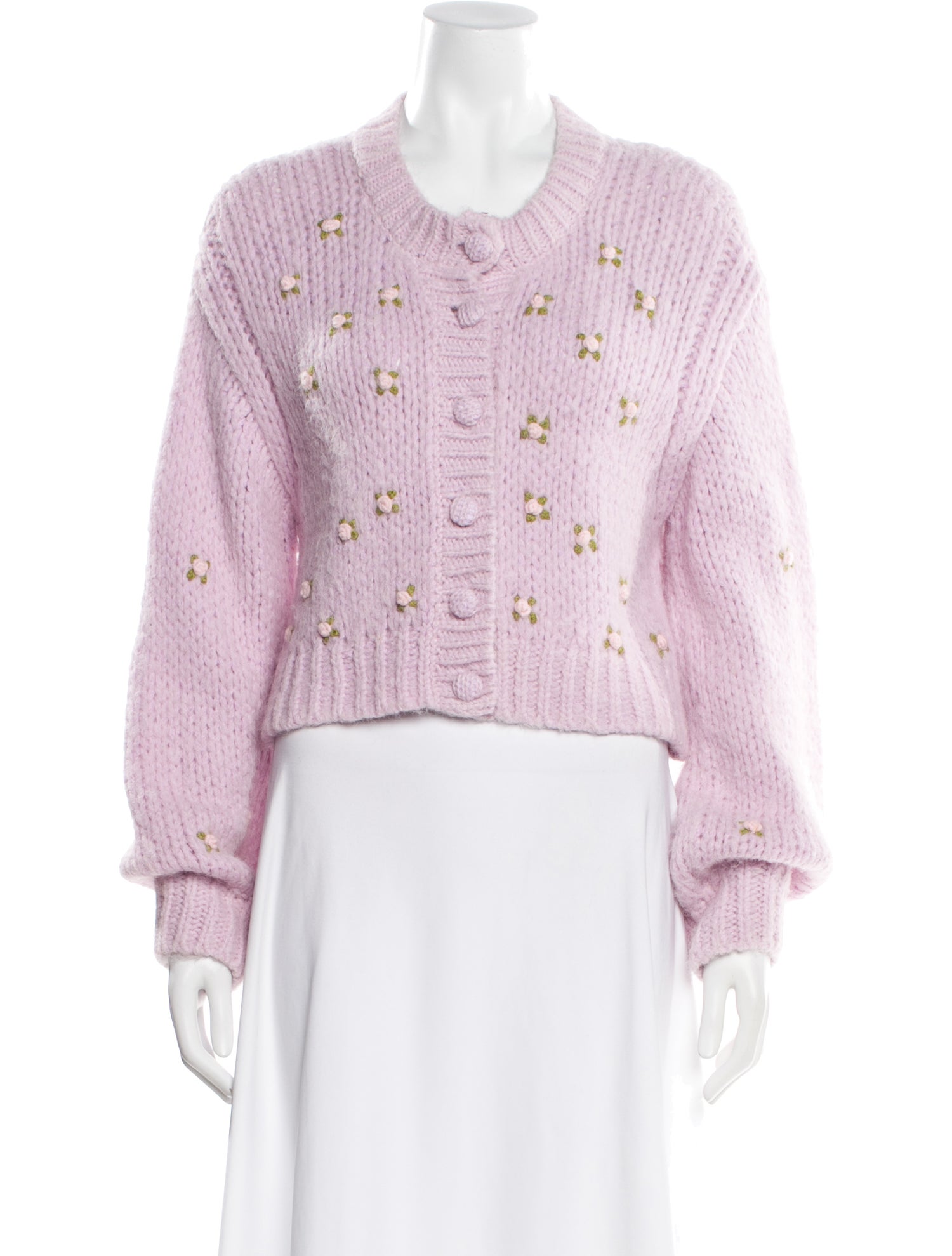 LoveShackFancy Alpaca Scoop Neck Sweater