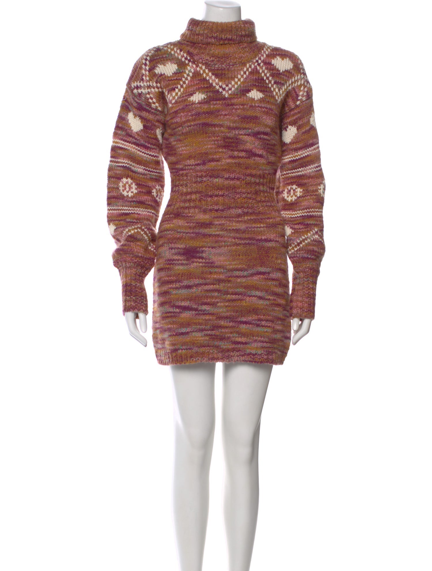 LoveShackFancy Striped Mini Dress