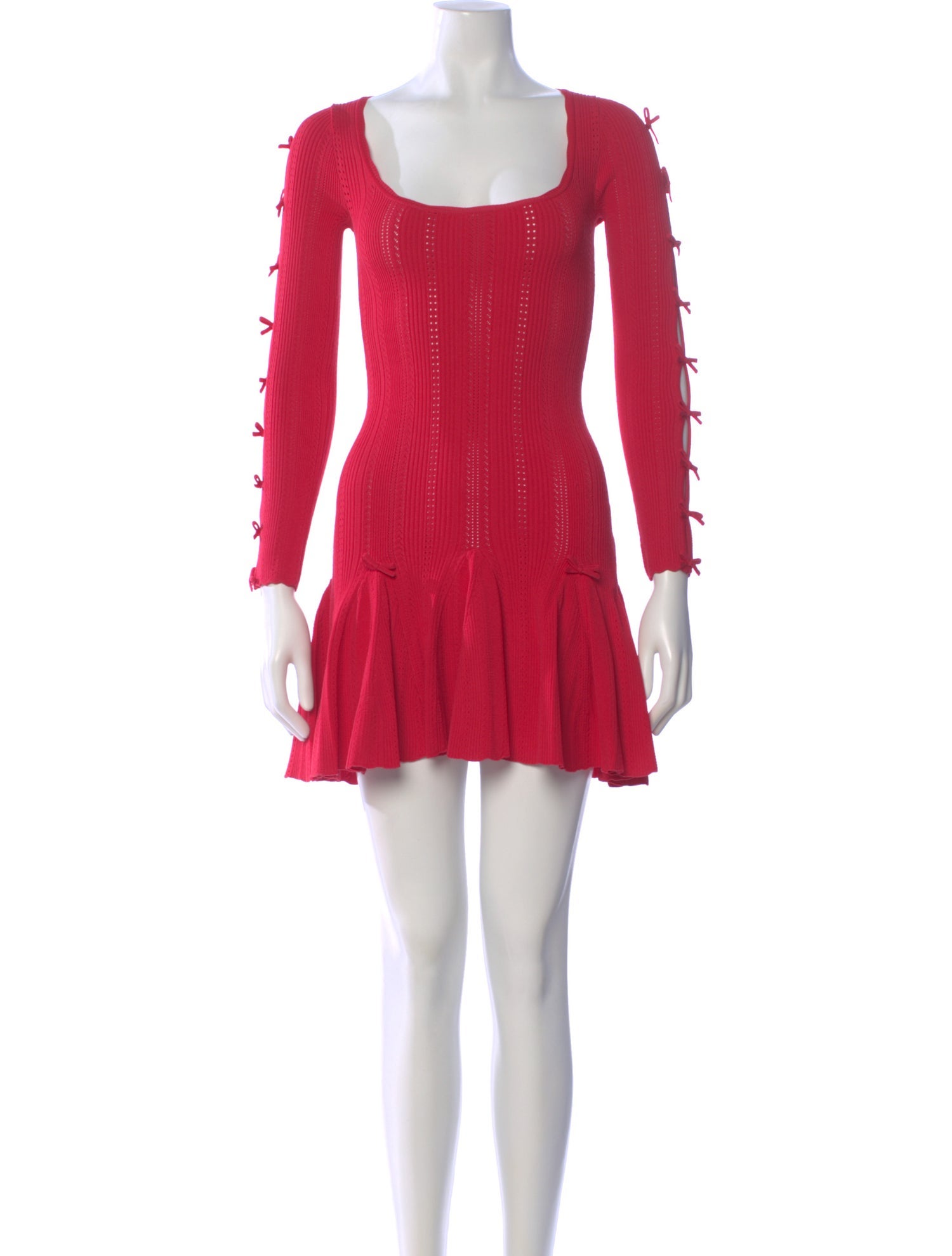 LoveShackFancy Square Neckline Mini Dress w/ Tags