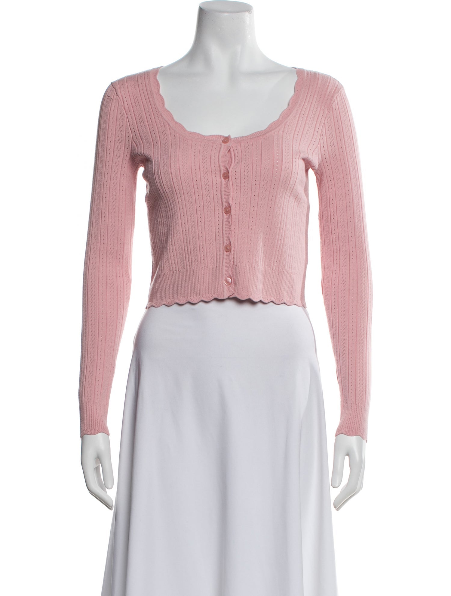 LoveShackFancy Scoop Neck Sweater w/ Tags