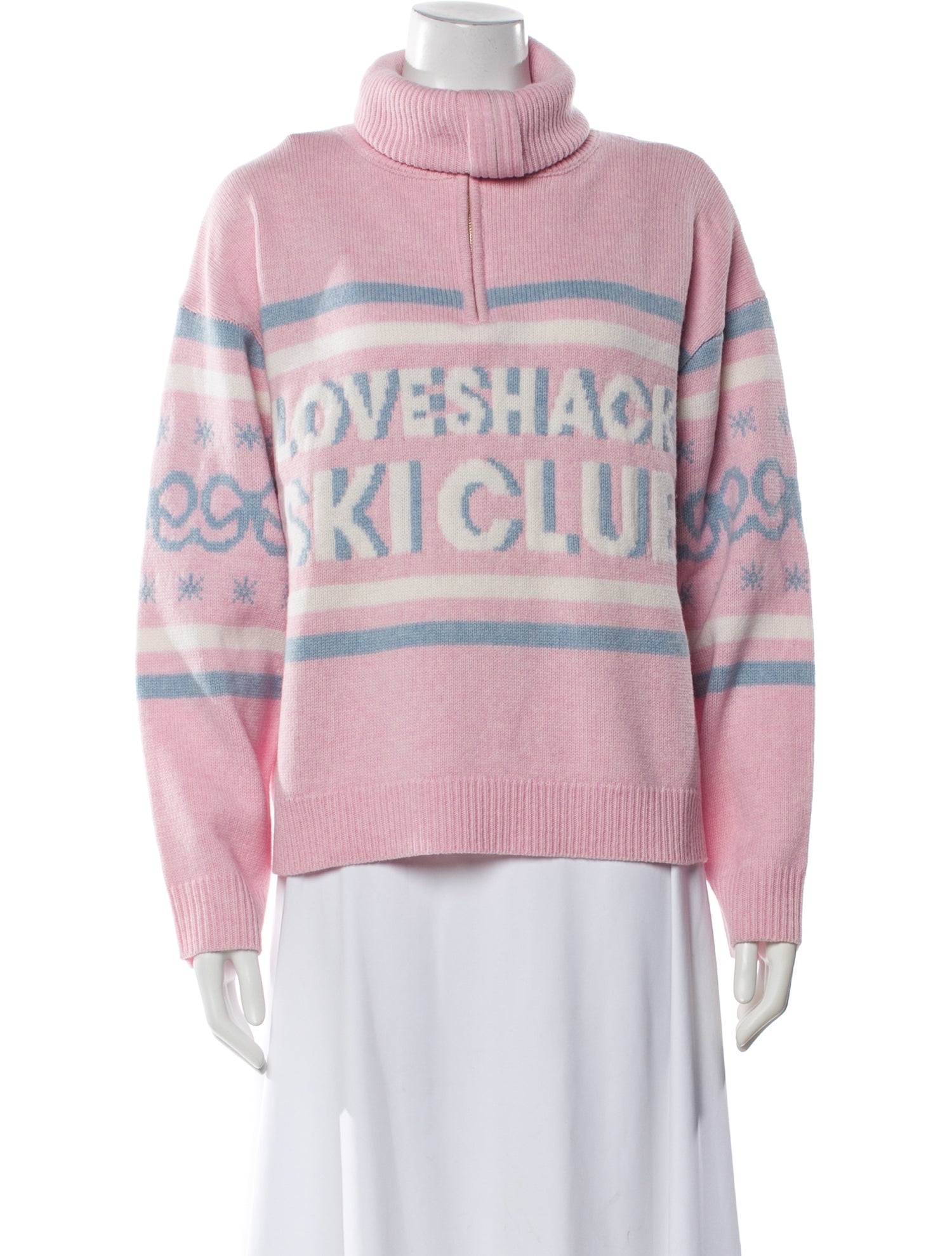 LoveShackFancy Wool Printed Sweater w/ Tags