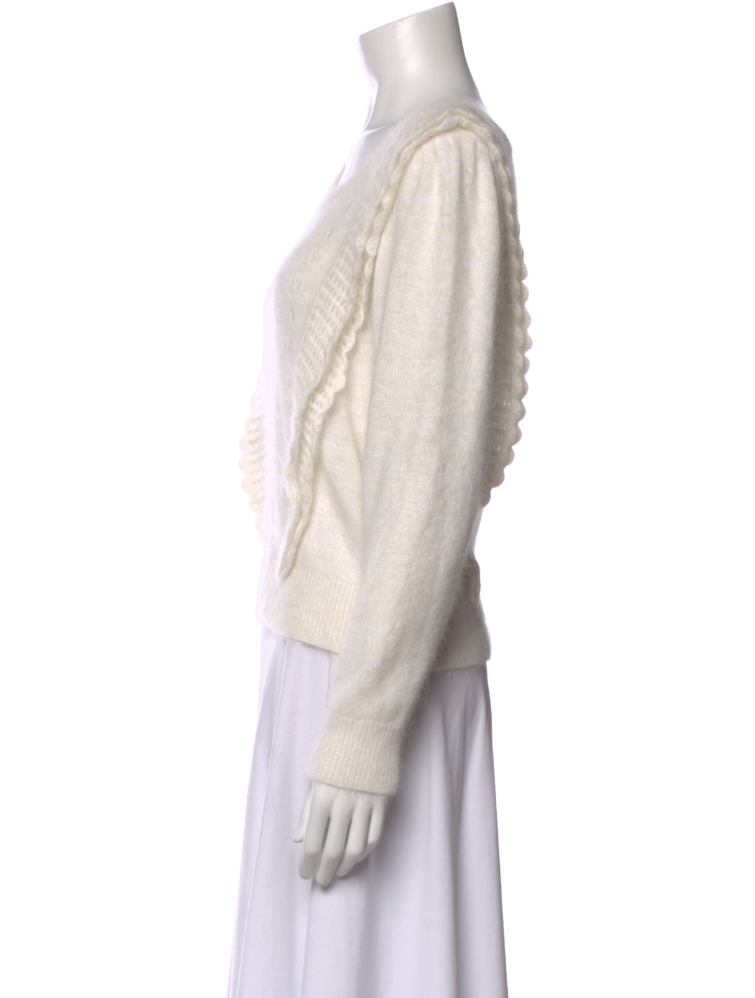 LoveShackFancy Crew Neck Sweater