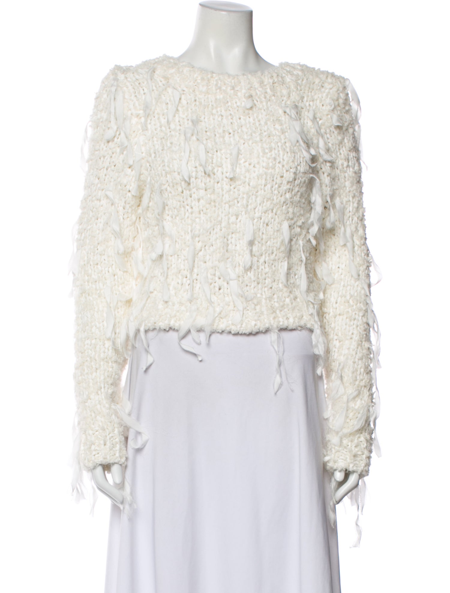 LoveShackFancy Crew Neck Sweater