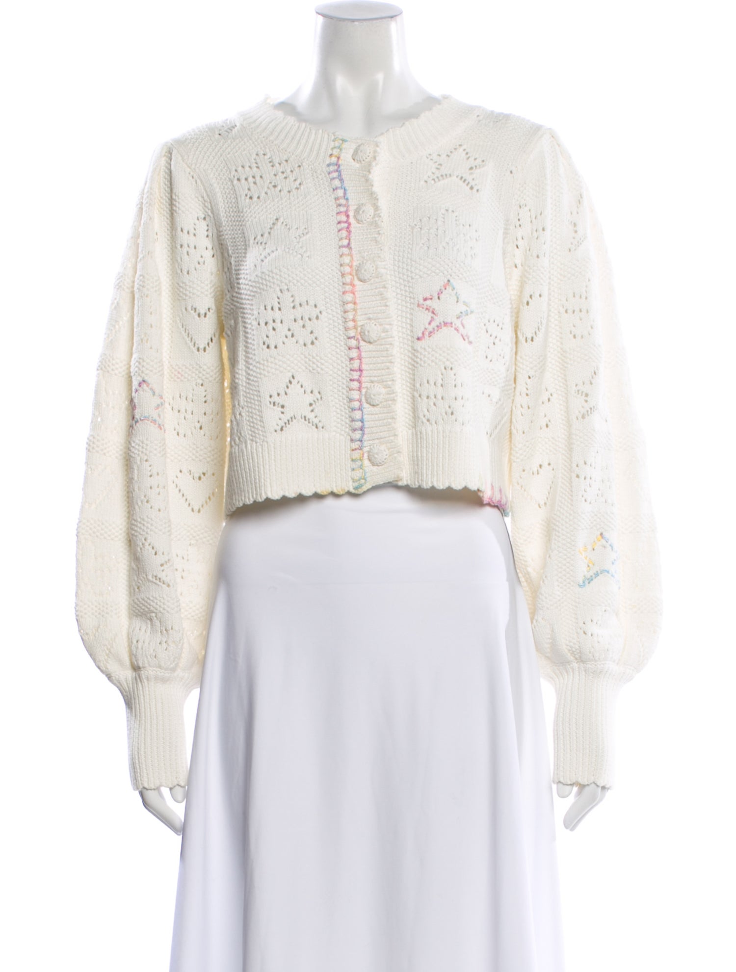 LoveShackFancy Crew Neck Sweater