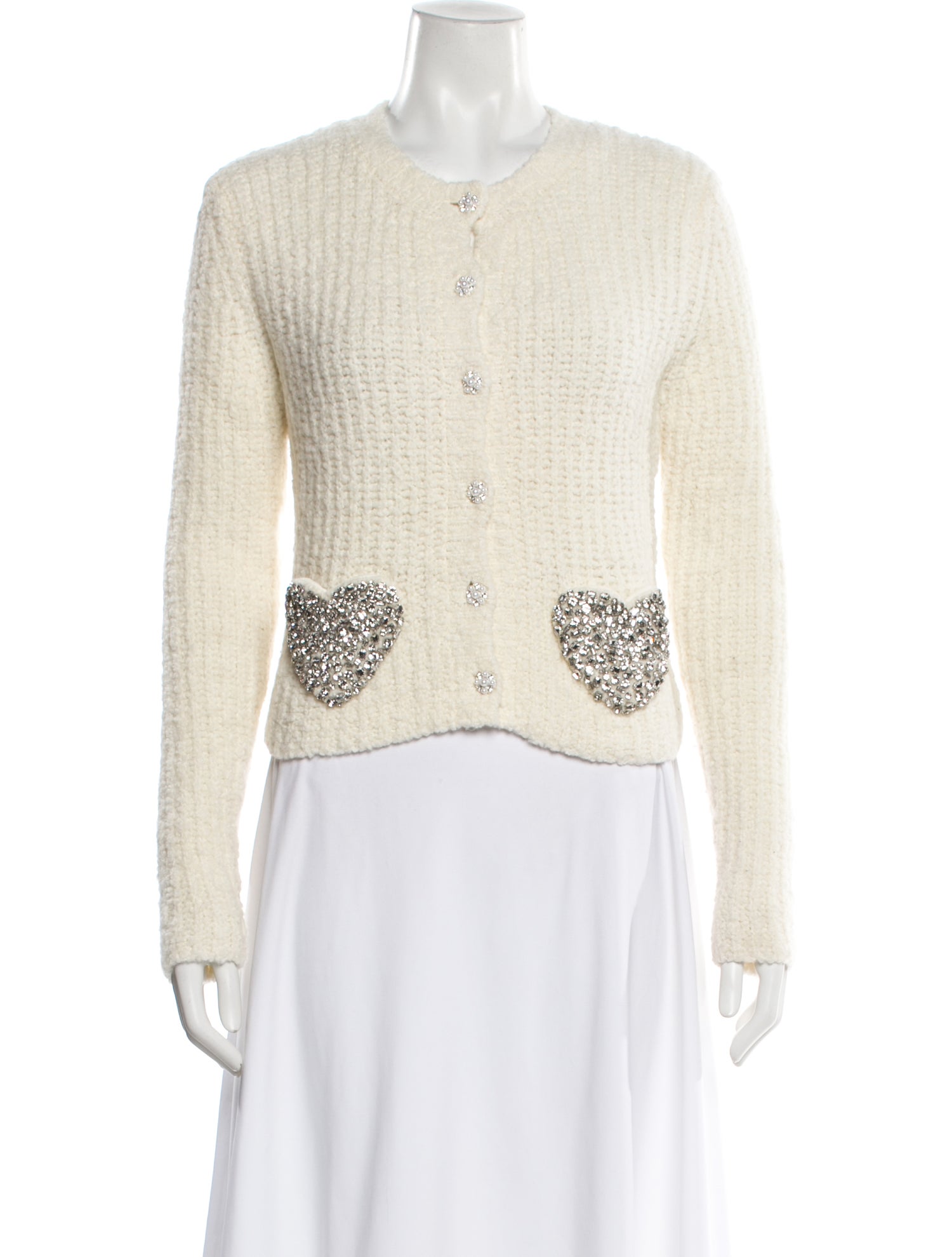 LoveShackFancy Crew Neck Sweater