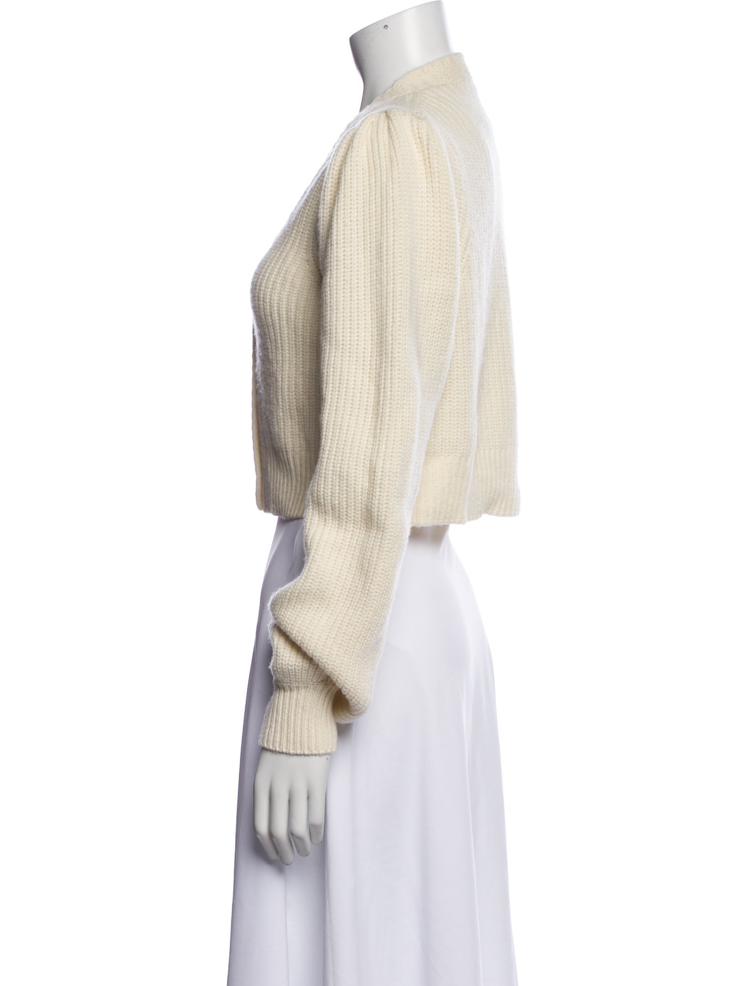 LoveShackFancy Wool V-Neck Sweater