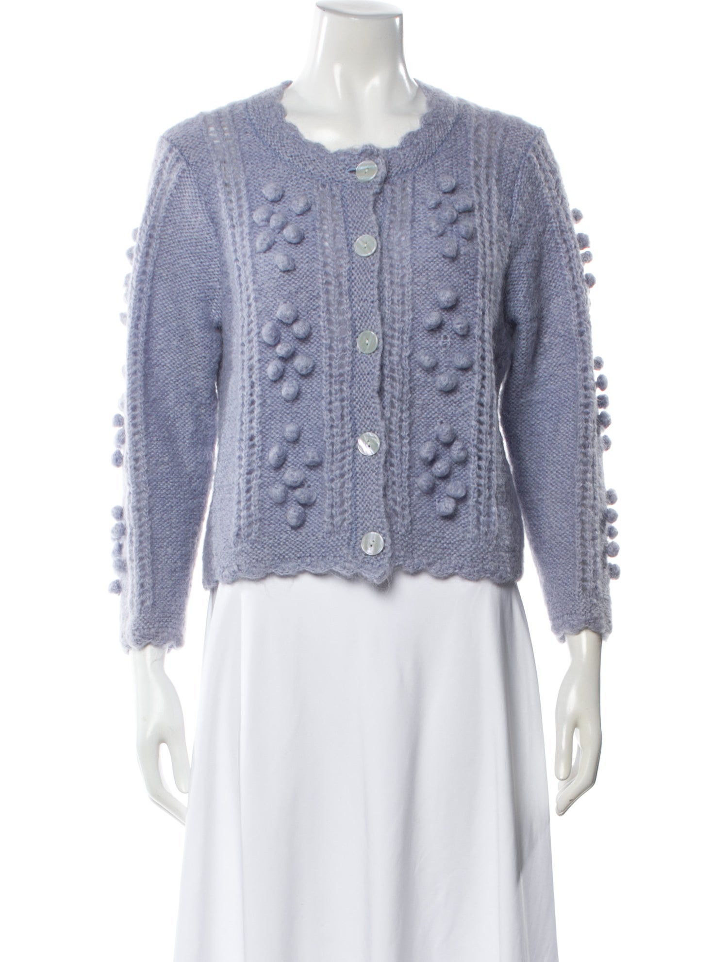 LoveShackFancy Mohair Scoop Neck Sweater