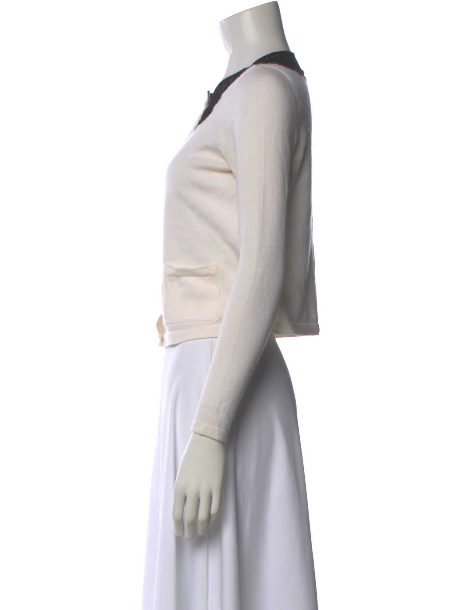 LoveShackFancy Wool Crew Neck Sweater