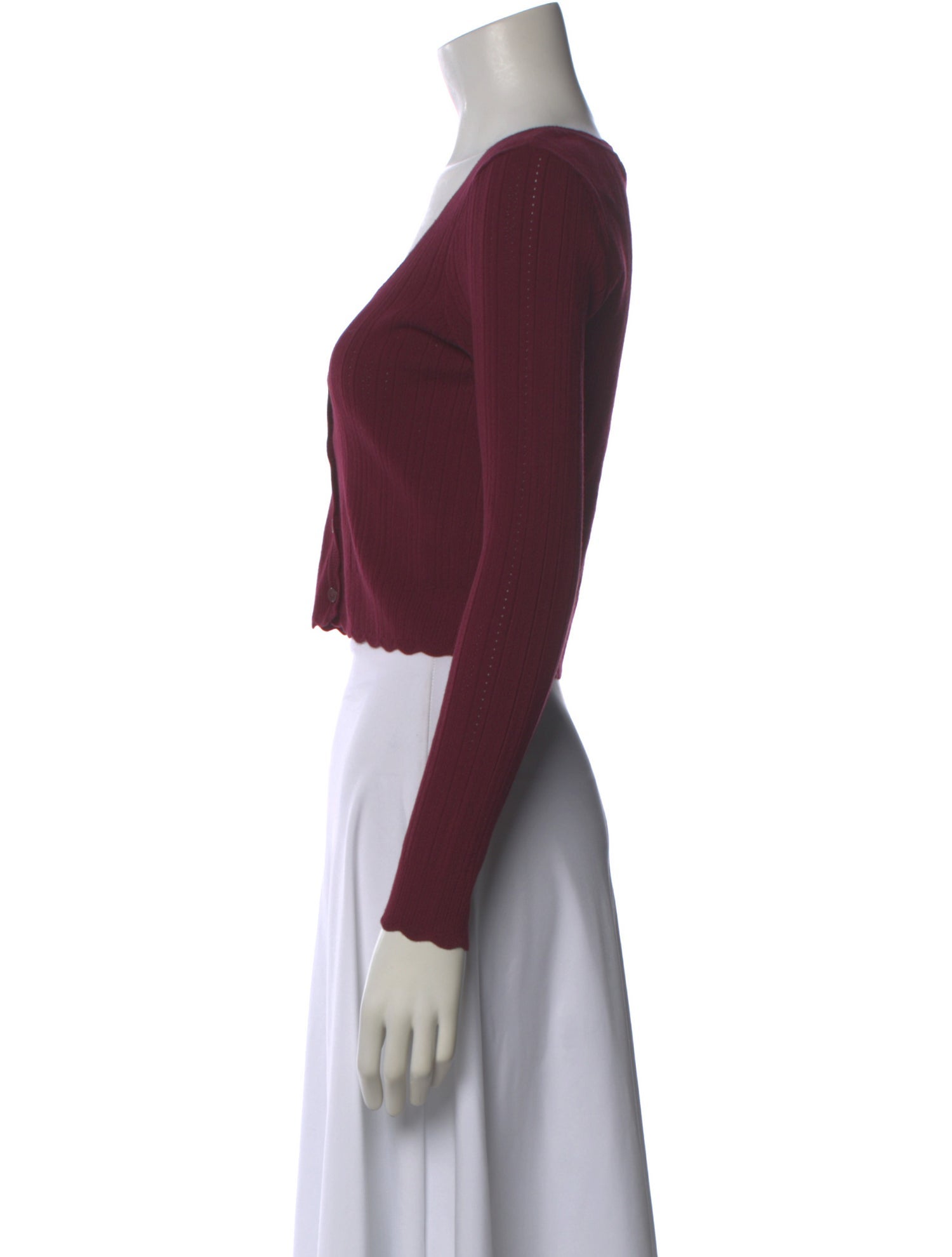 LoveShackFancy Scoop Neck Sweater