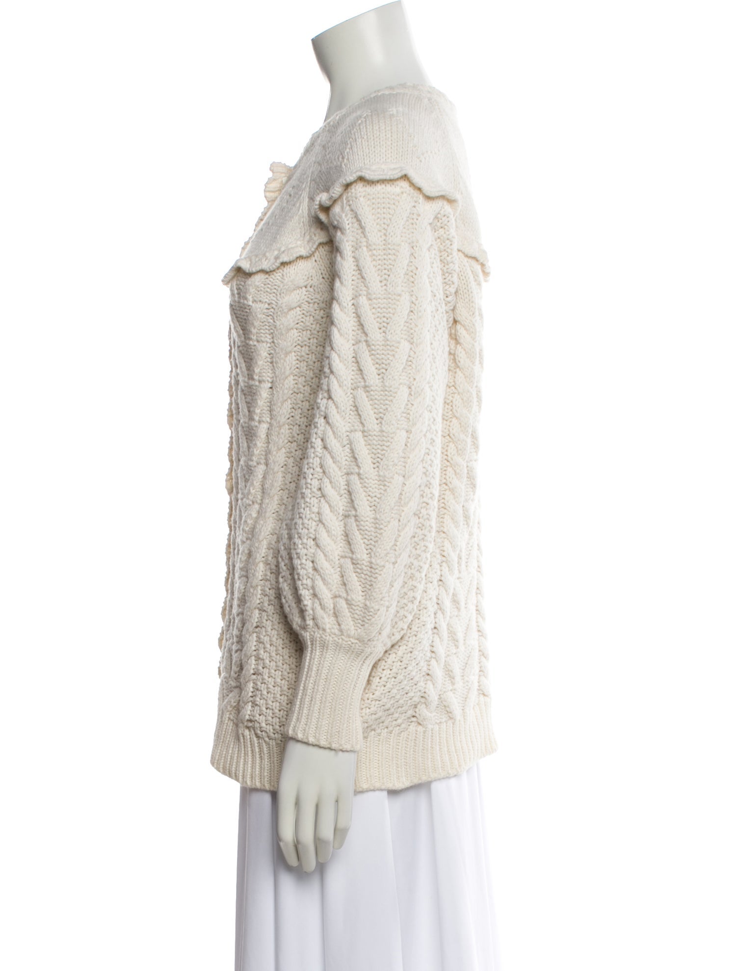 LoveShackFancy Crew Neck Sweater