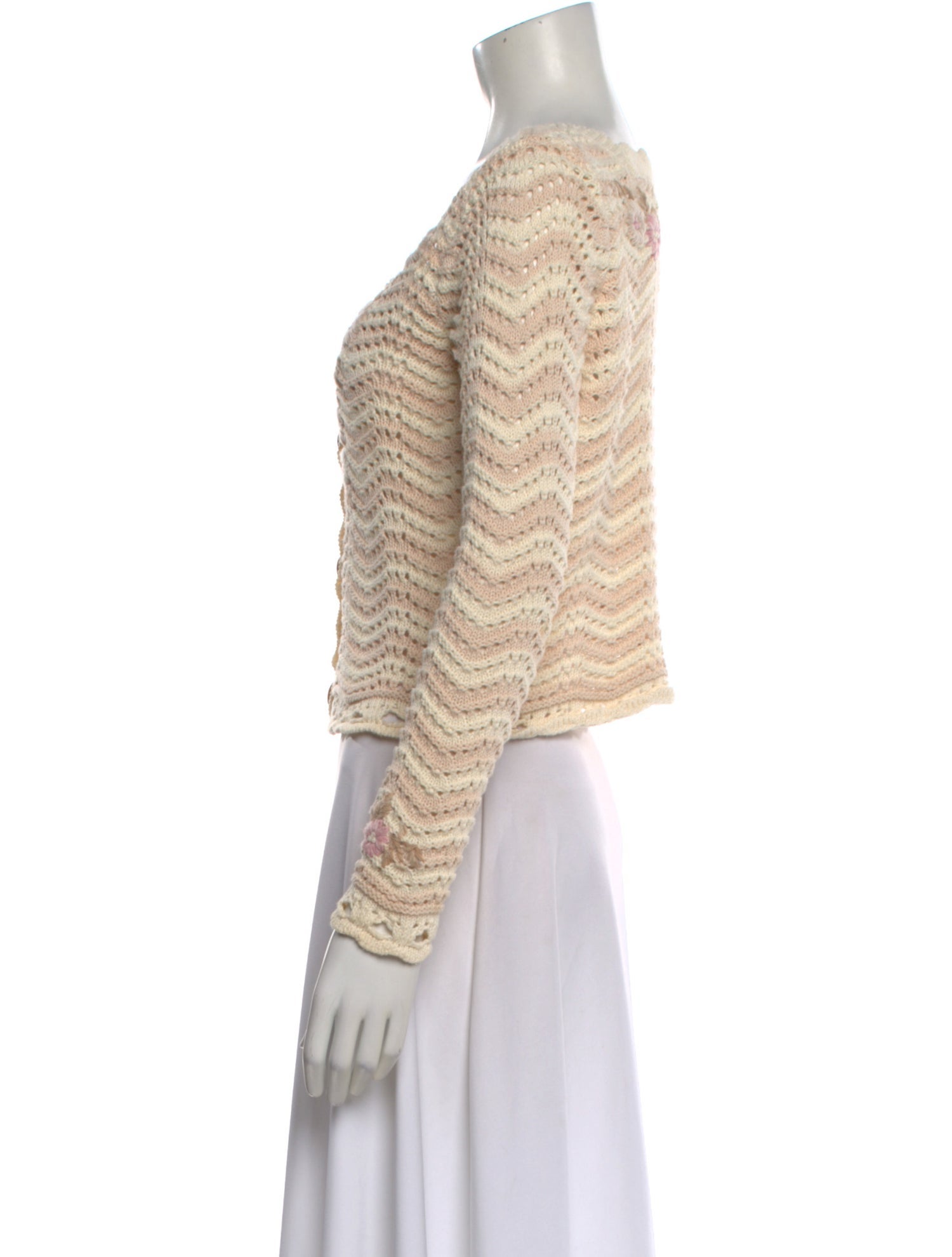 LoveShackFancy Scoop Neck Sweater
