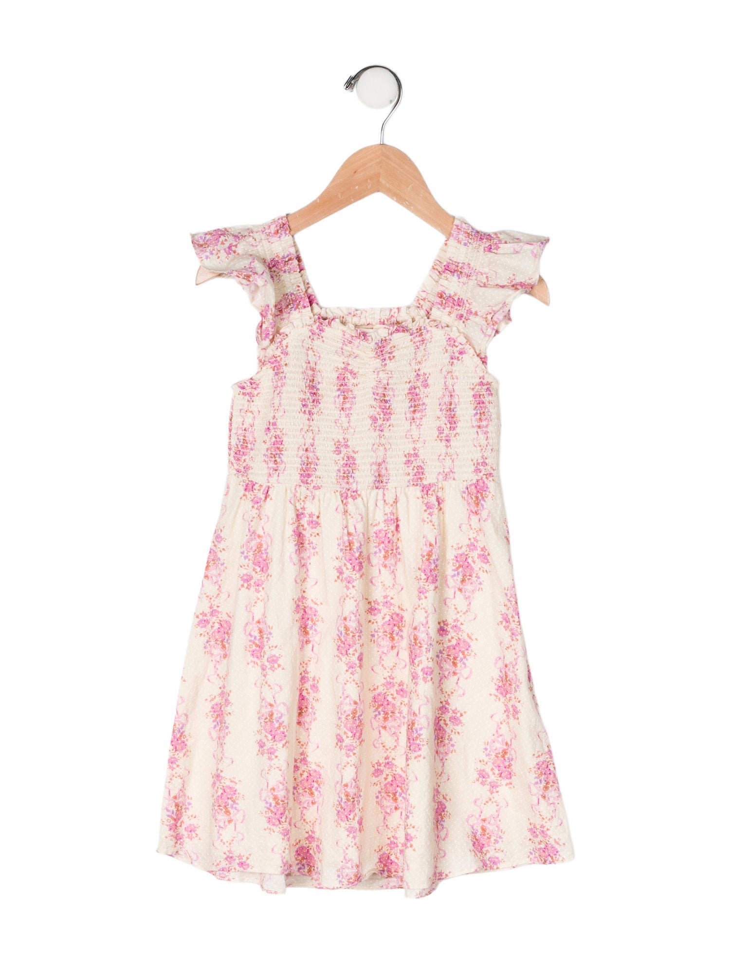 LoveShackFancy Printed Sleeveless Dress