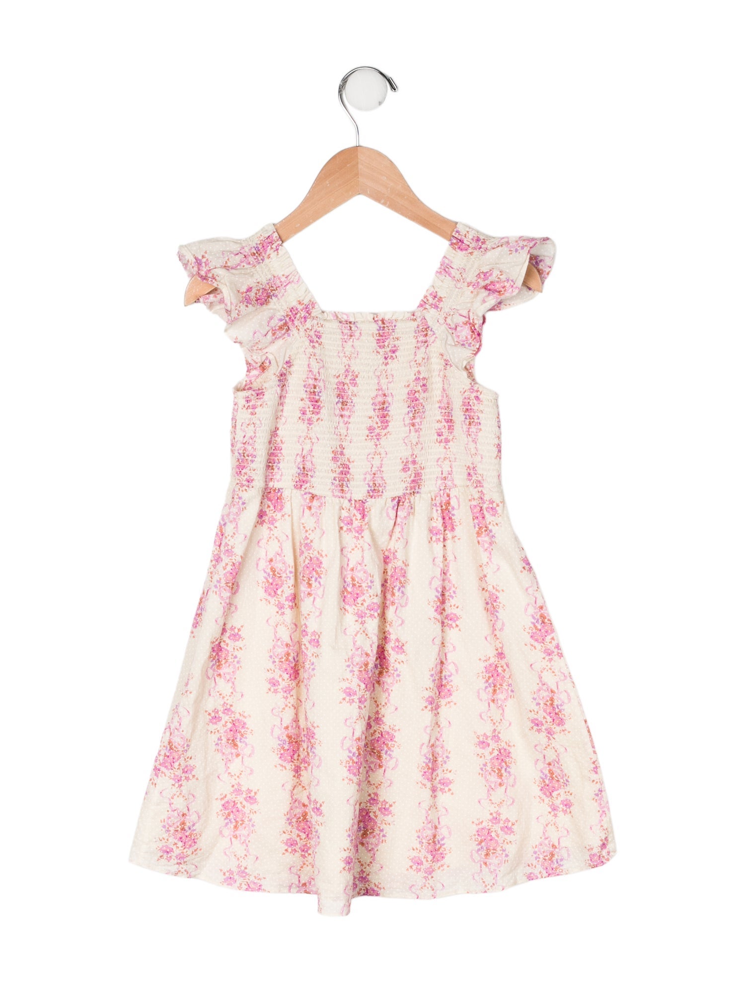 LoveShackFancy Printed Sleeveless Dress