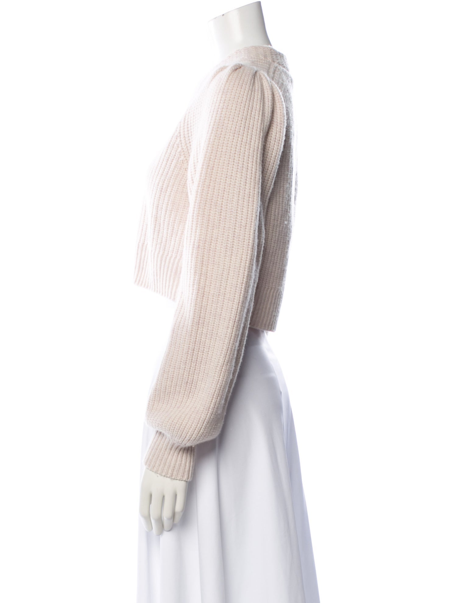 LoveShackFancy Wool V-Neck Sweater