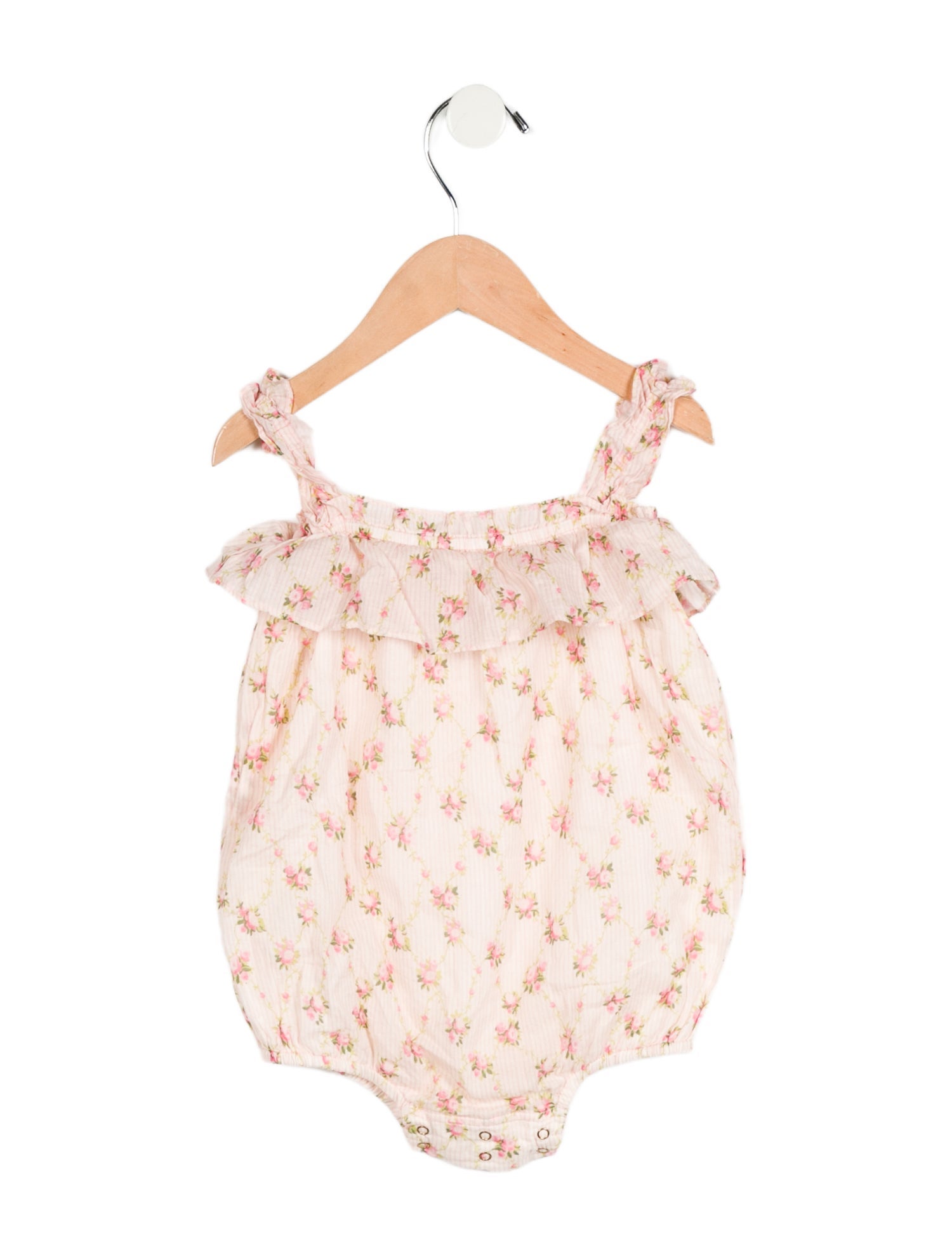 LoveShackFancy Toddler Girls' Floral Print Onesie