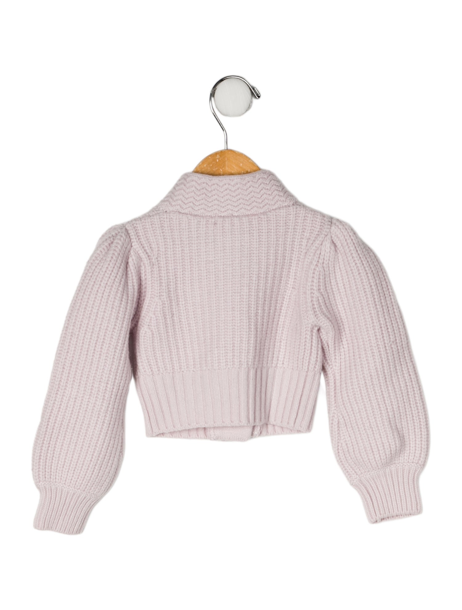 LoveShackFancy Wool-Cashmere Blend Cardigan
