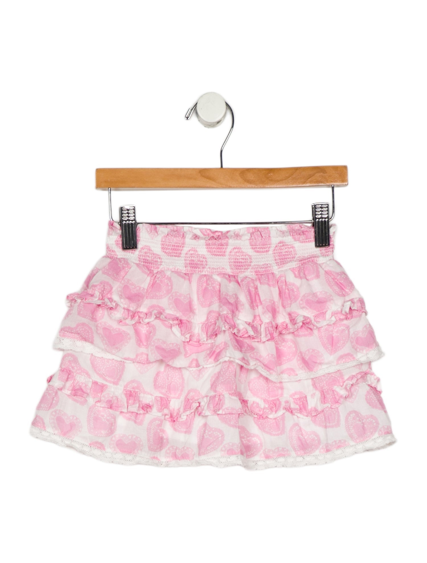 LoveShackFancy Toddler Girls Pattern Printed Pleated Skirt