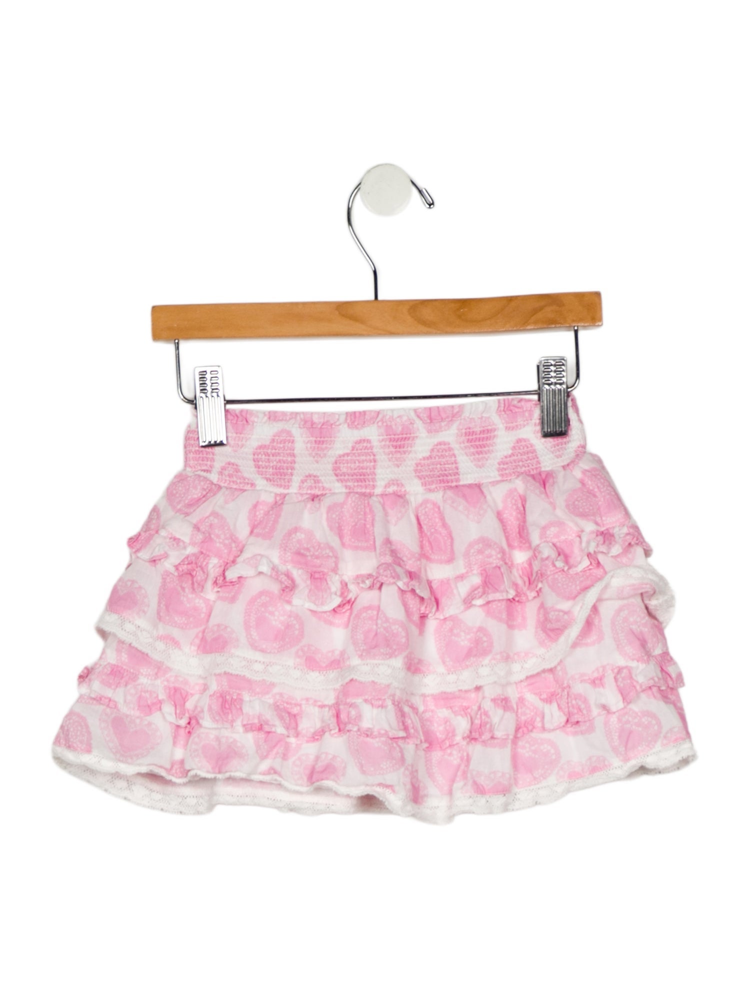 LoveShackFancy Toddler Girls Pattern Printed Pleated Skirt