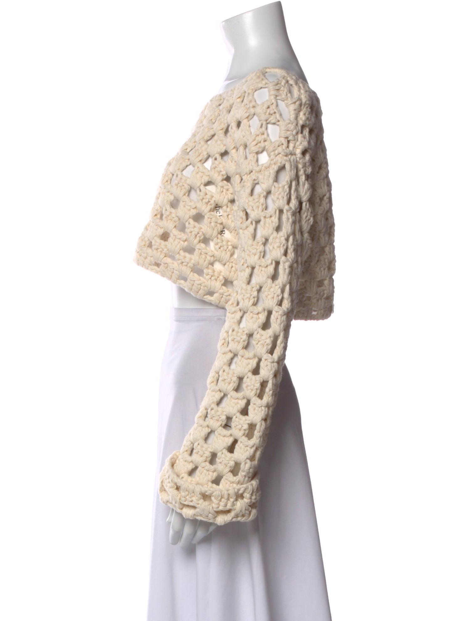 LoveShackFancy Patterned Scoop Neck Sweater