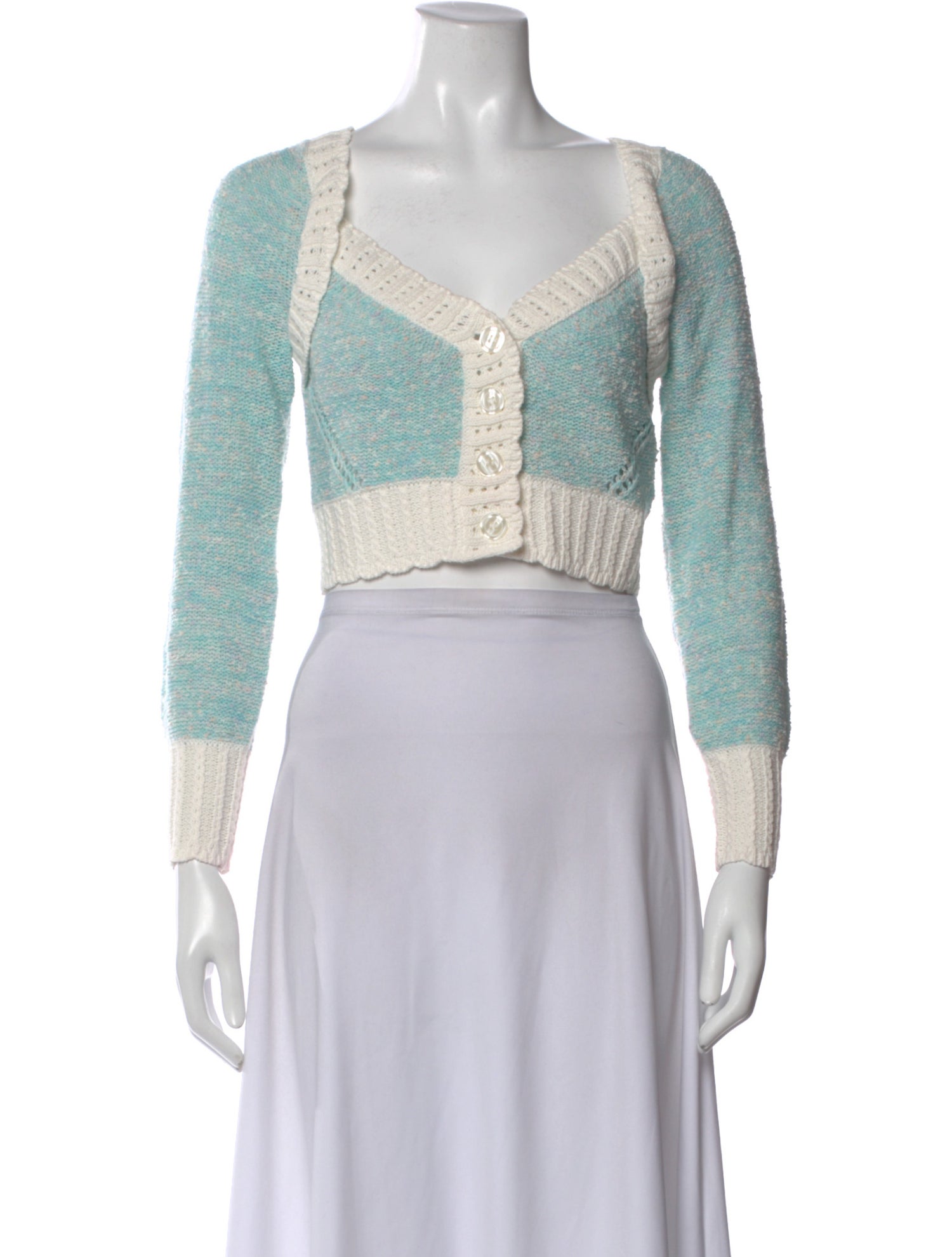 LoveShackFancy V-Neck Sweater