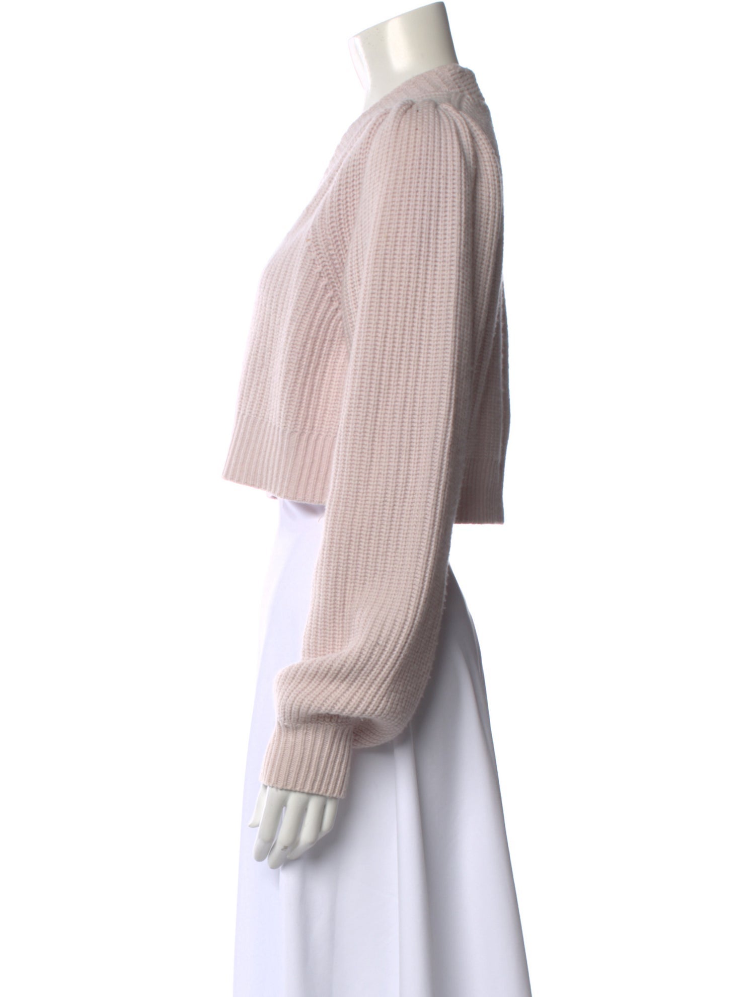 LoveShackFancy Wool V-Neck Sweater