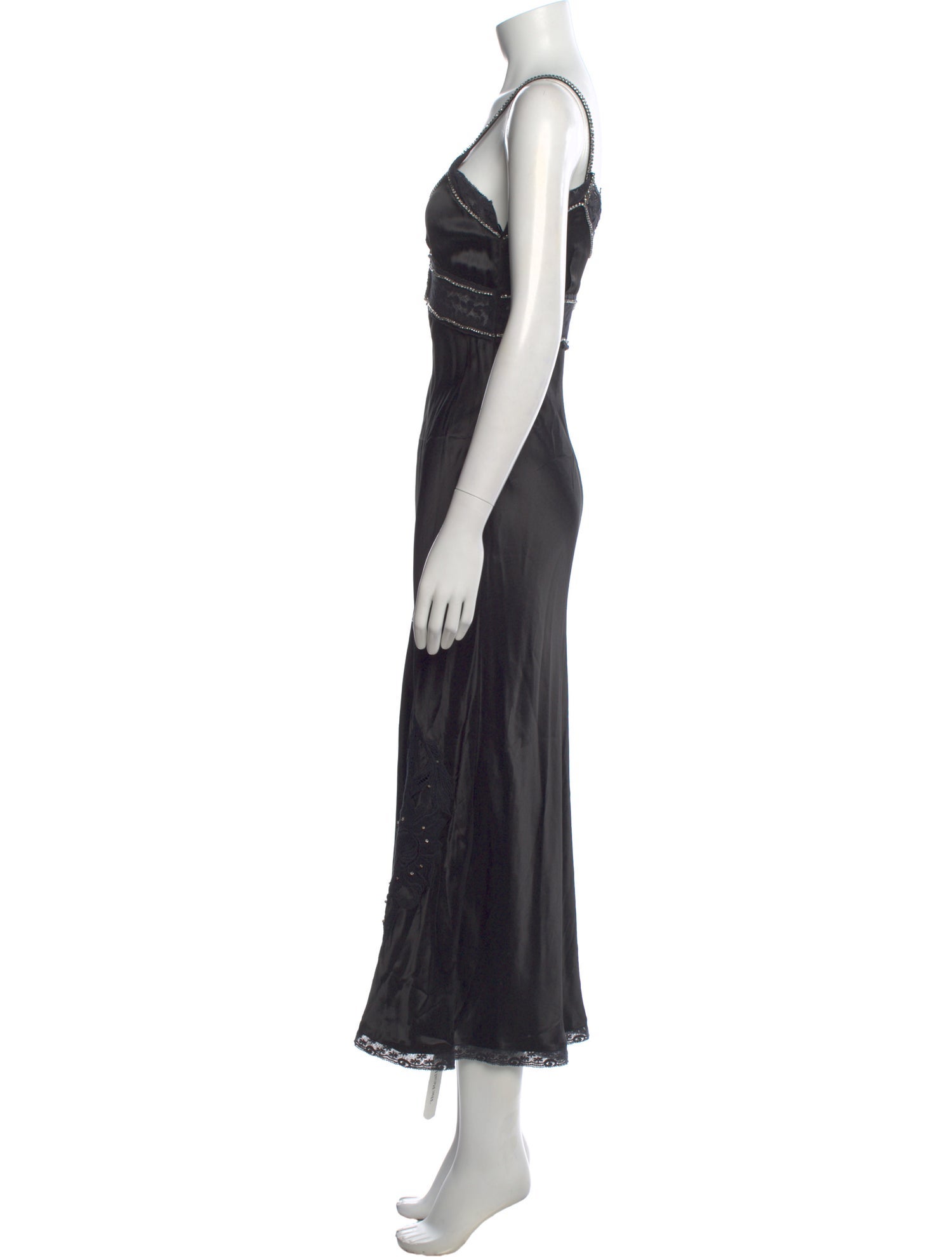 LoveShackFancy Lace Pattern Long Dress
