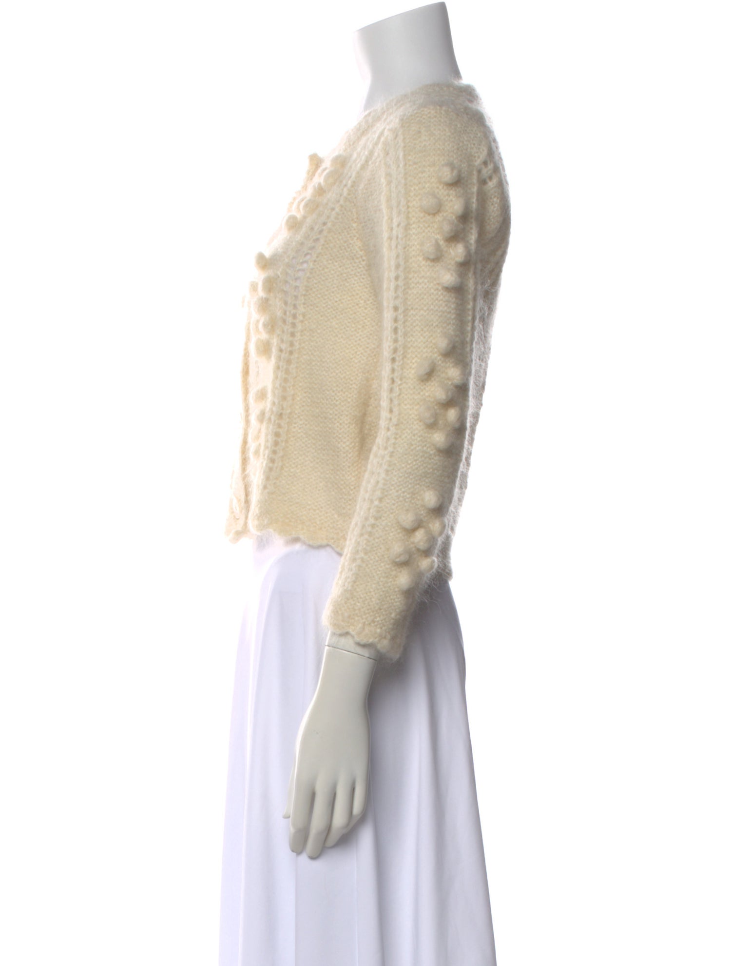 LoveShackFancy Mohair Patterned Sweater