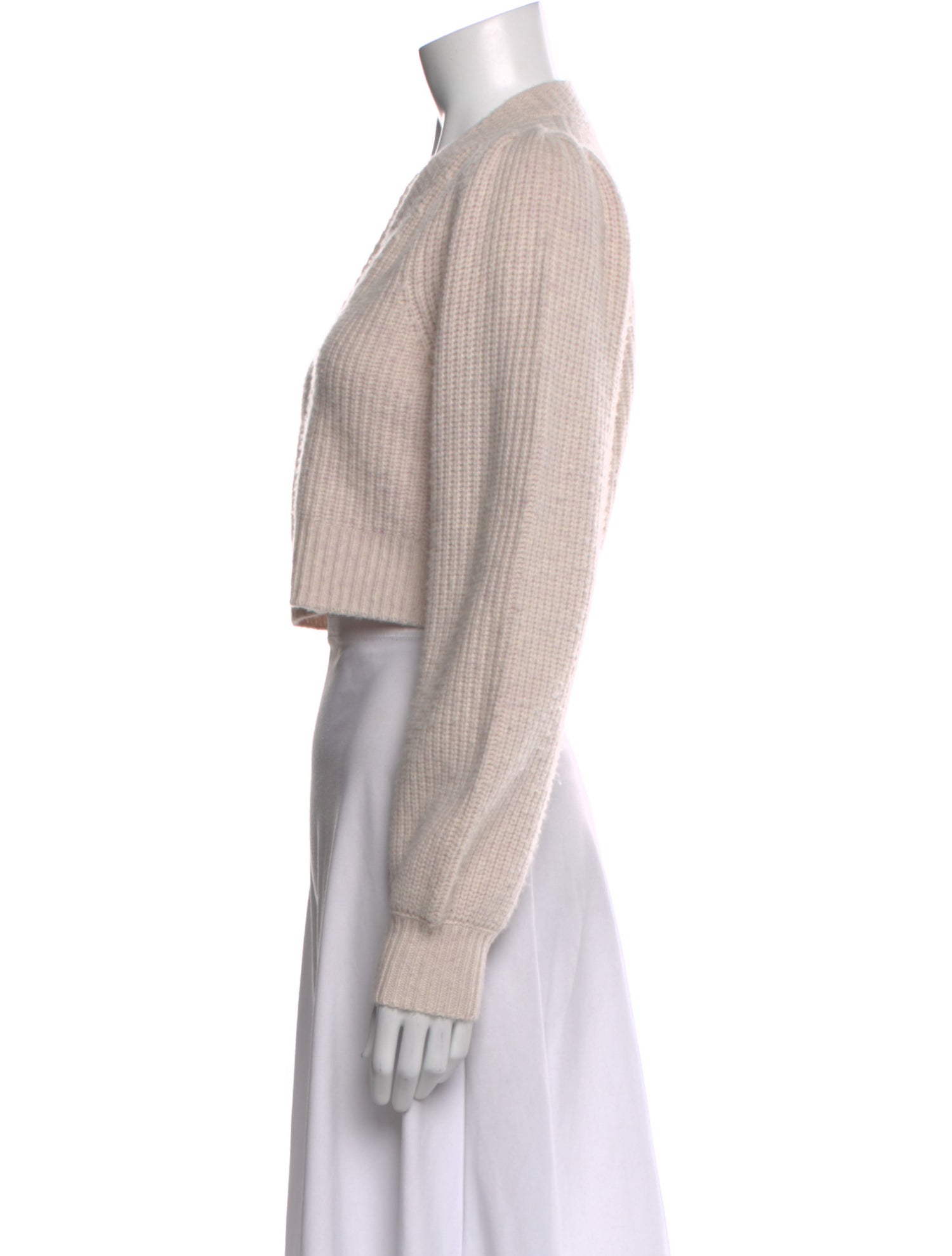 LoveShackFancy Wool V-Neck Sweater