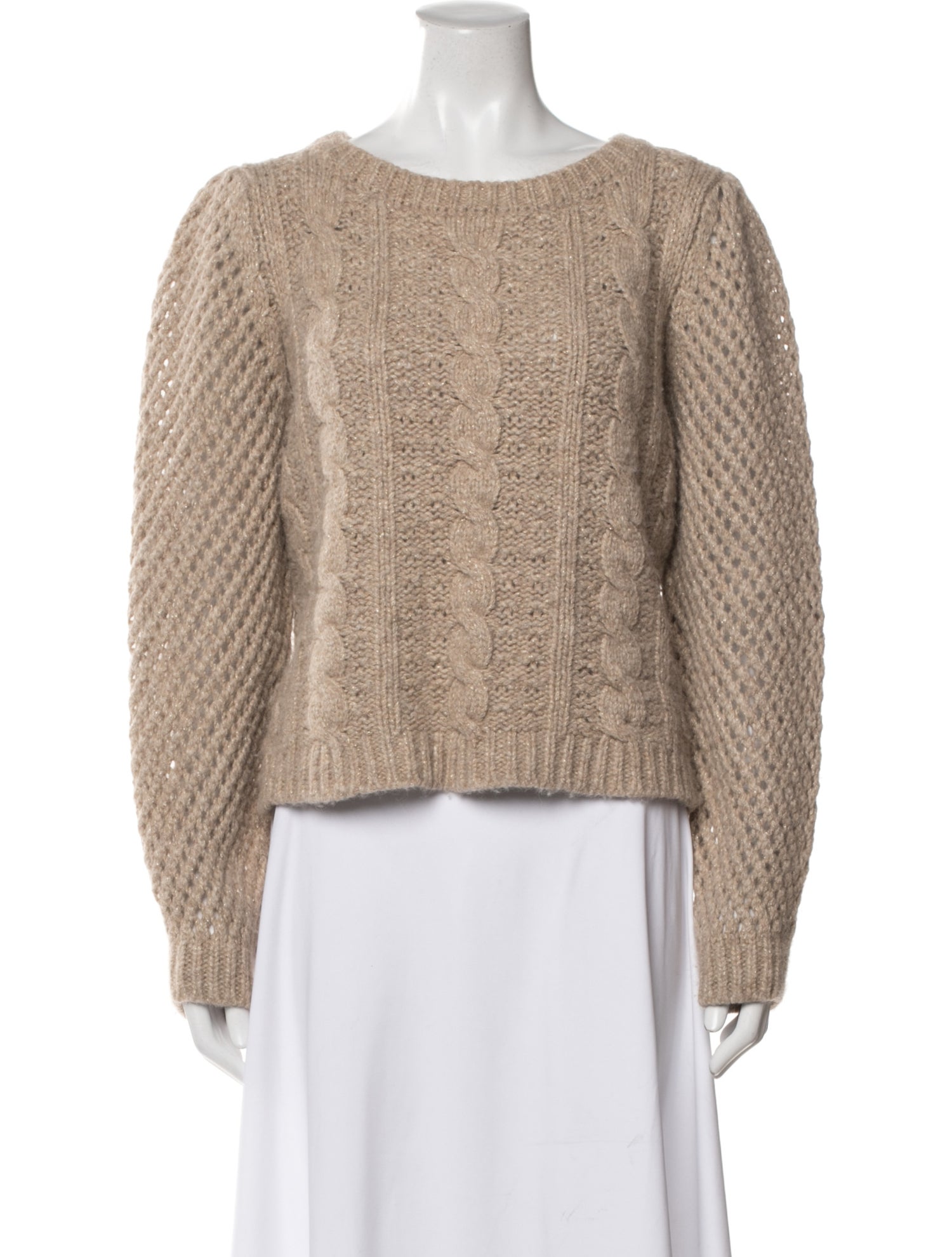 LoveShackFancy Crew Neck Sweater