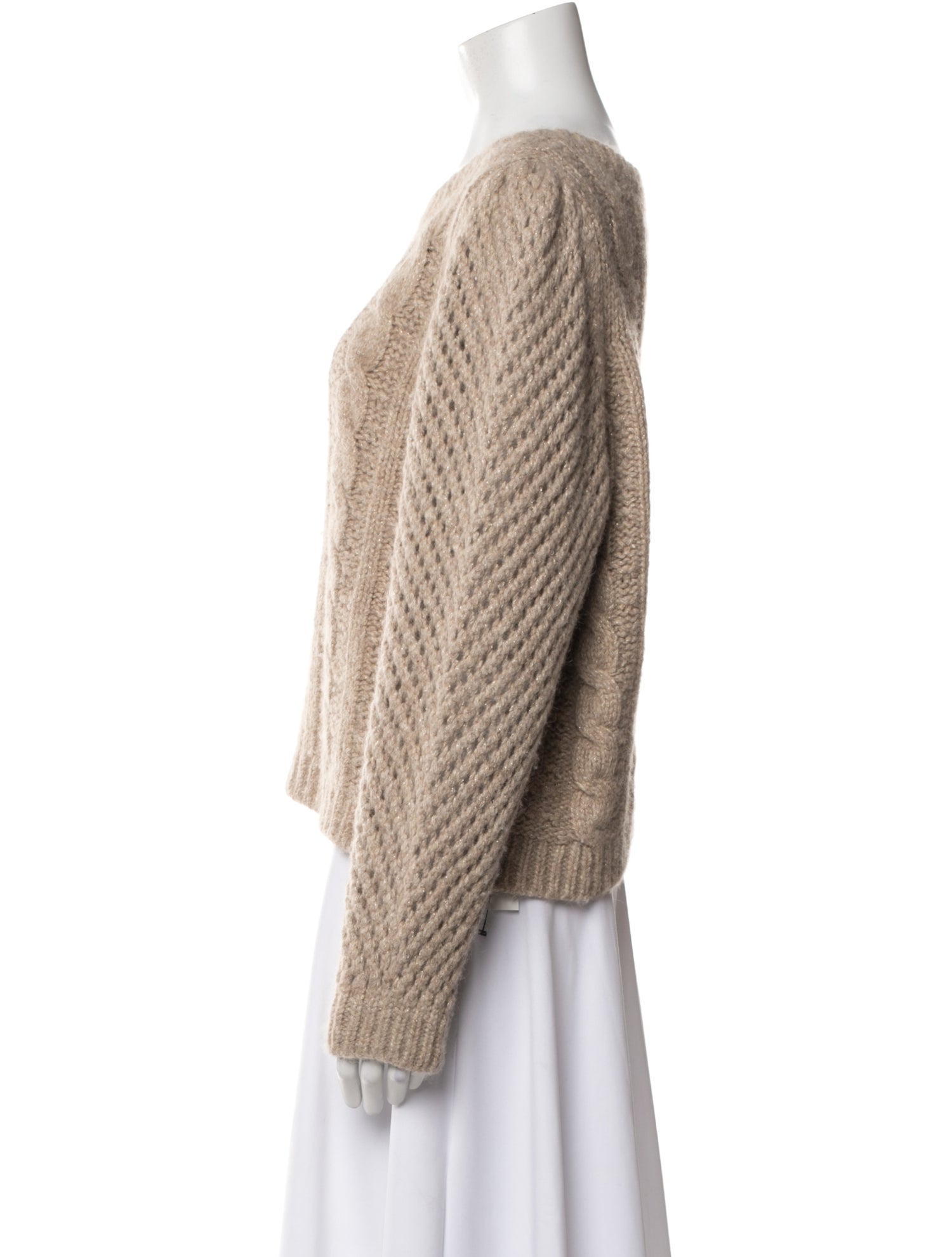 LoveShackFancy Crew Neck Sweater