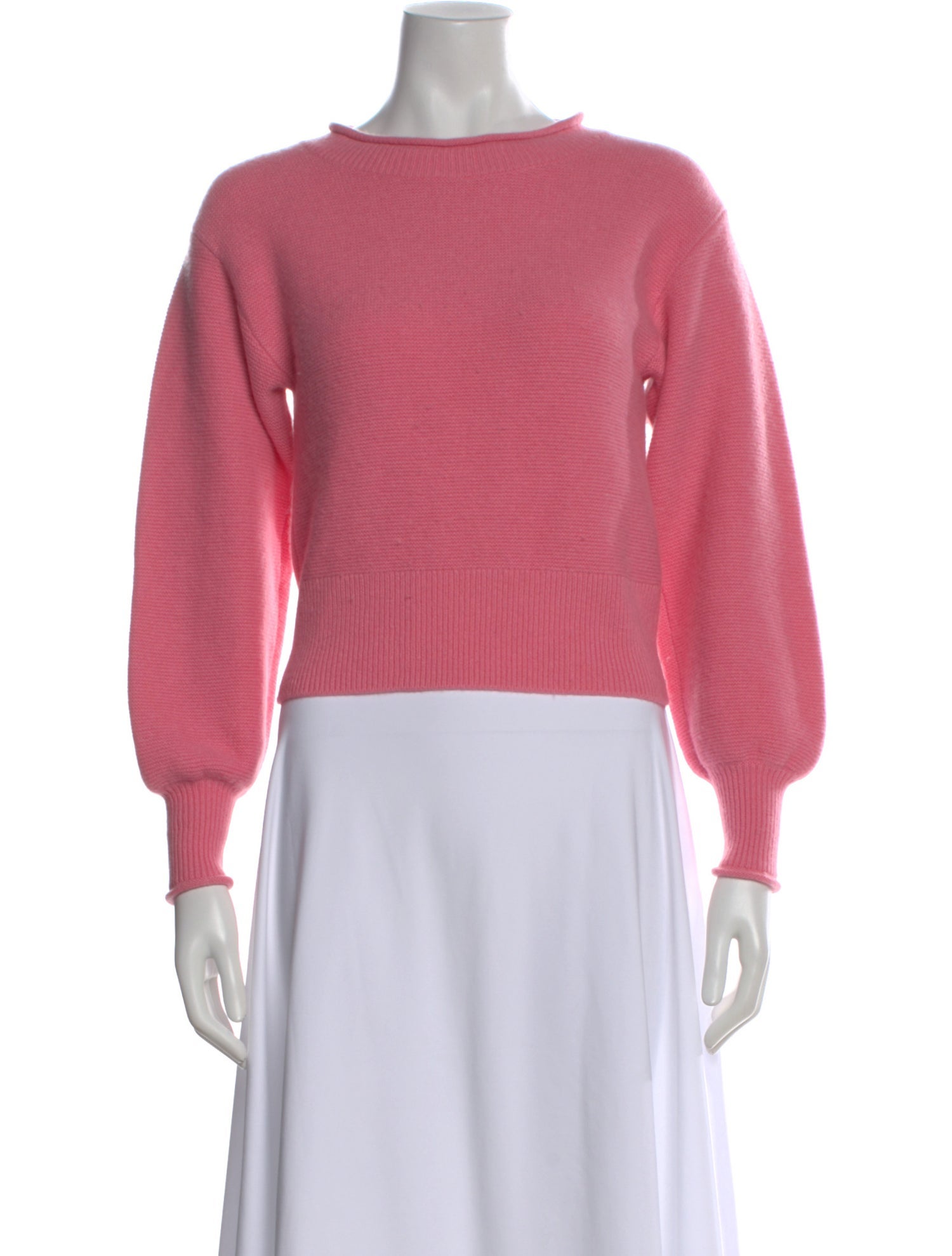 LoveShackFancy Cashmere Crew Neck Sweater