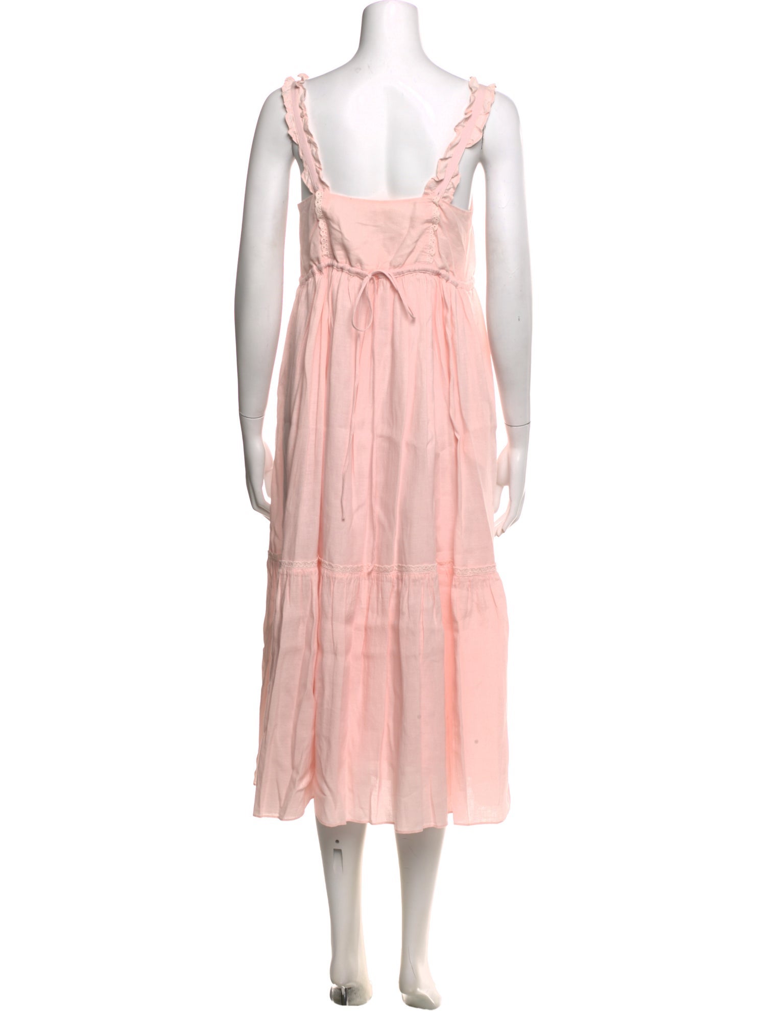 cream satin slip dress TWELFTH STREET Size S Cream Silk Slip Dress